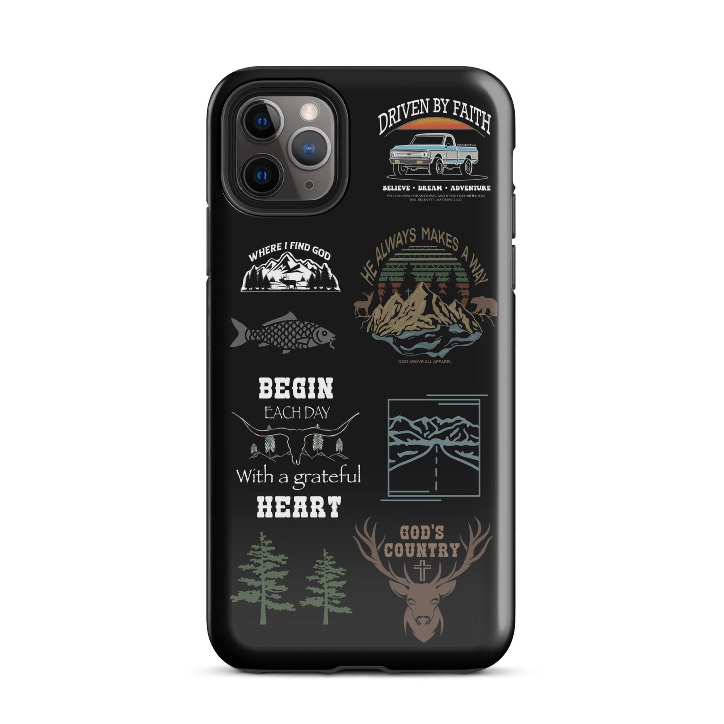 GOD’S COUNTRY TOUGH IPHONE CASE