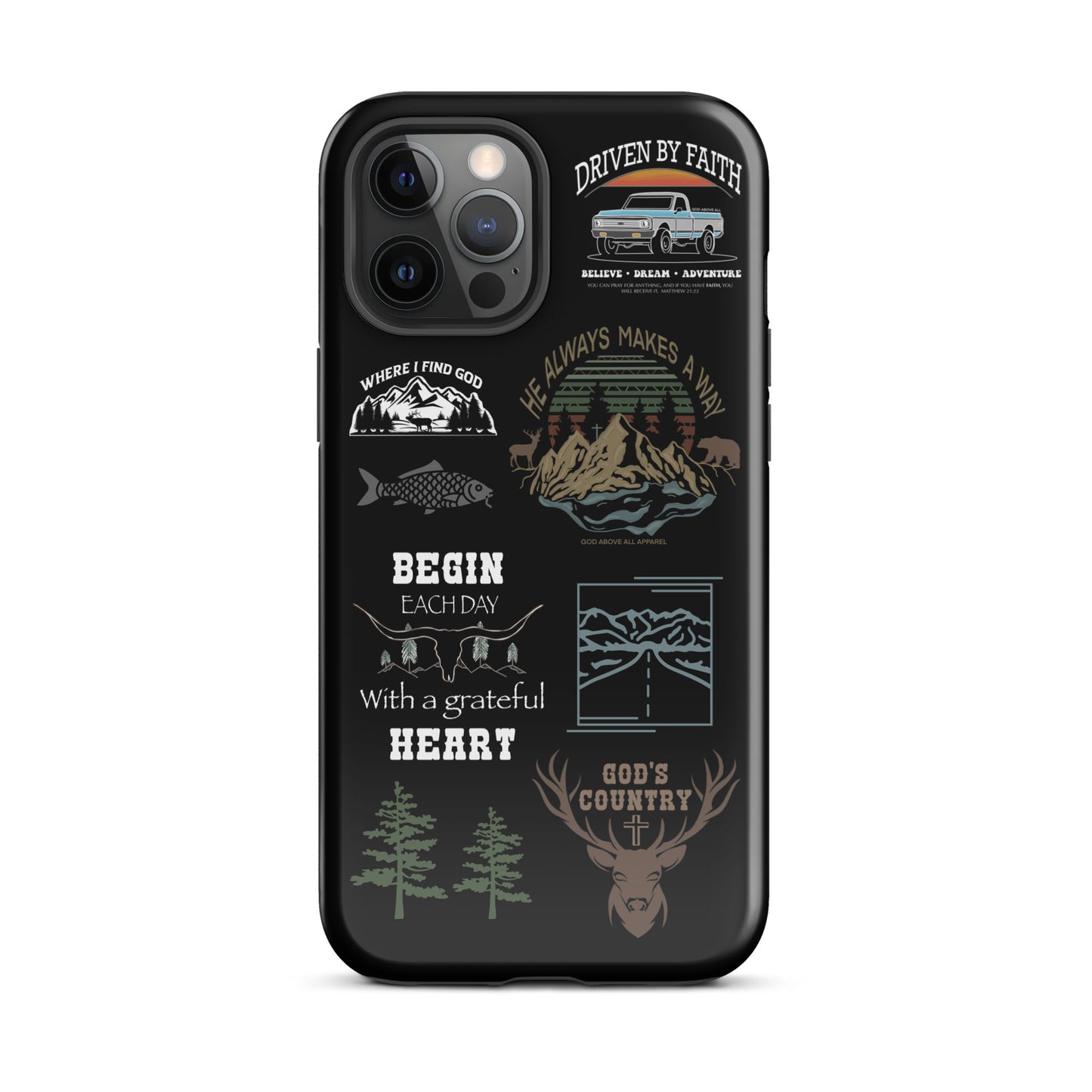 GOD’S COUNTRY TOUGH IPHONE CASE