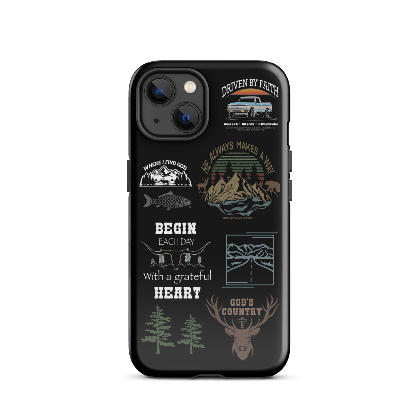 GOD’S COUNTRY TOUGH IPHONE CASE