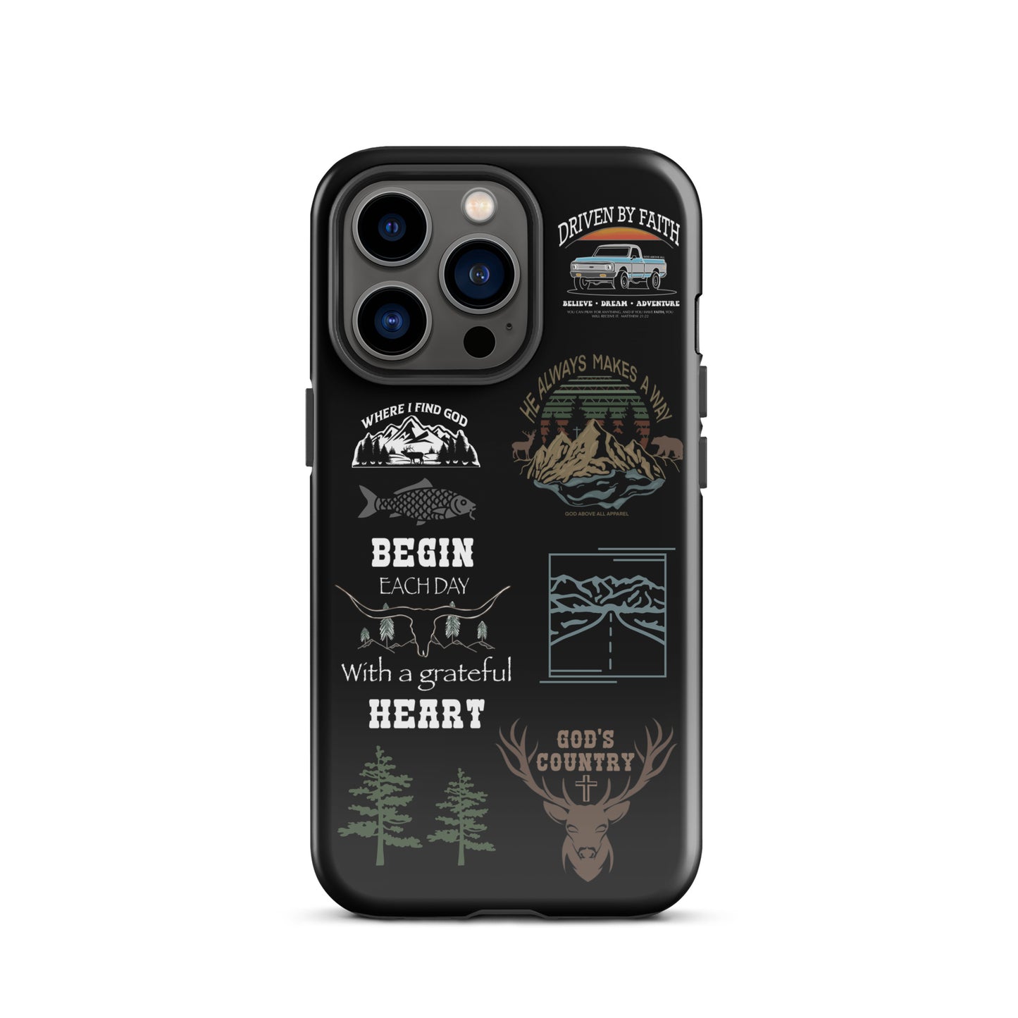 GOD’S COUNTRY TOUGH IPHONE CASE