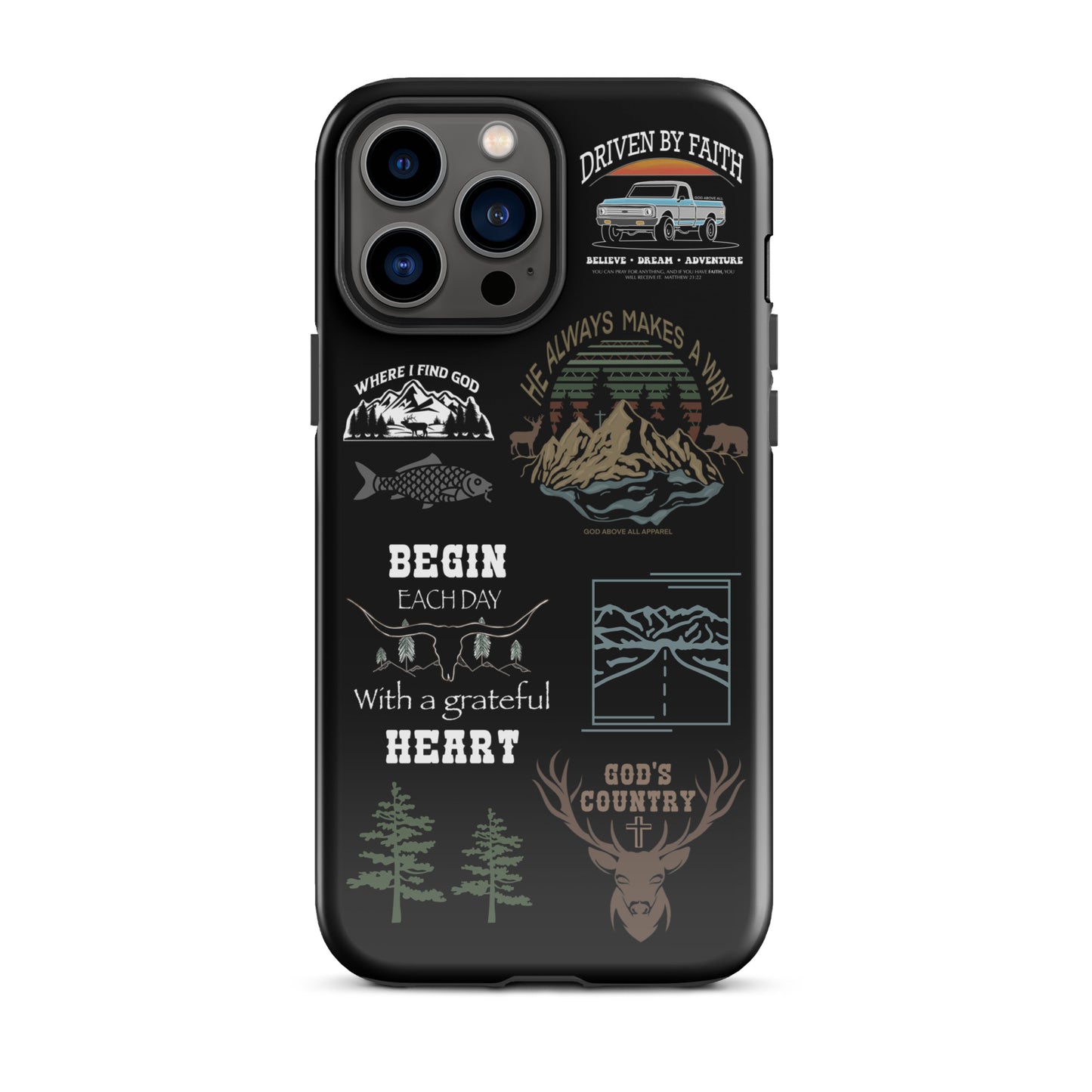 GOD’S COUNTRY TOUGH IPHONE CASE