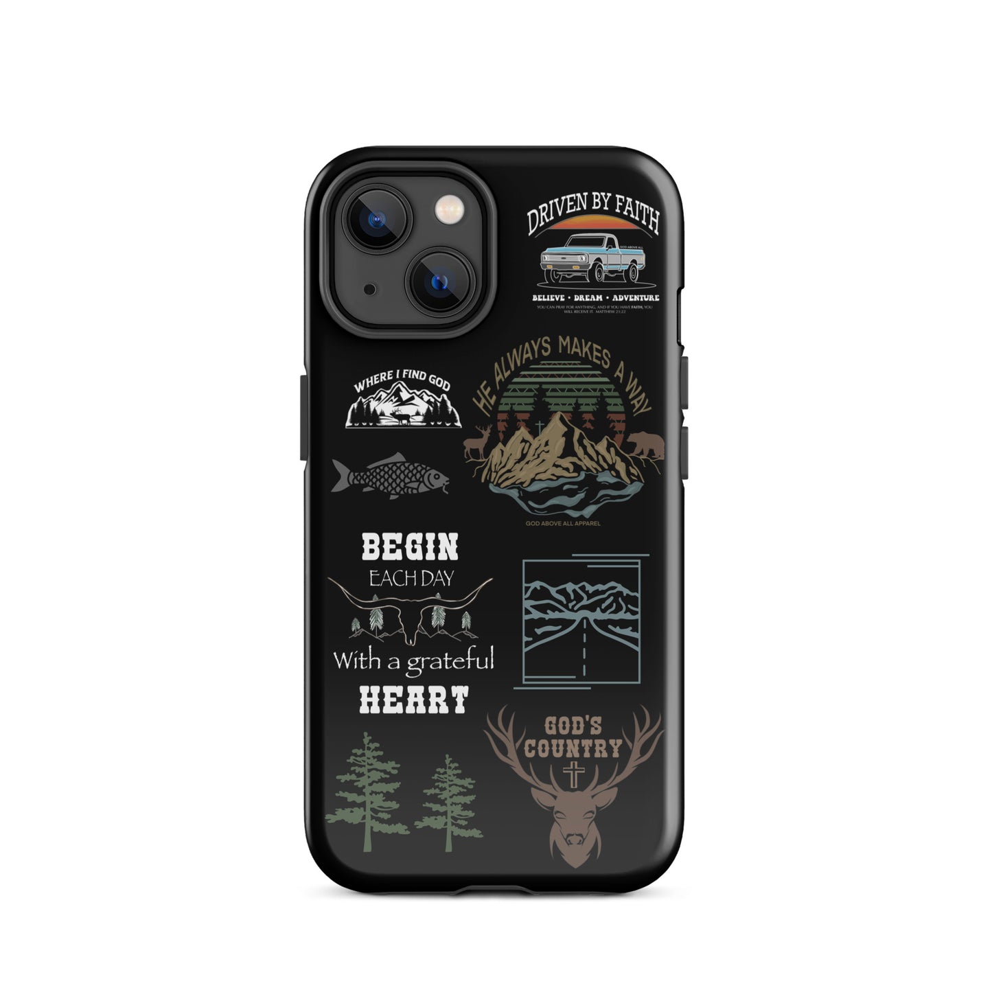 GOD’S COUNTRY TOUGH IPHONE CASE