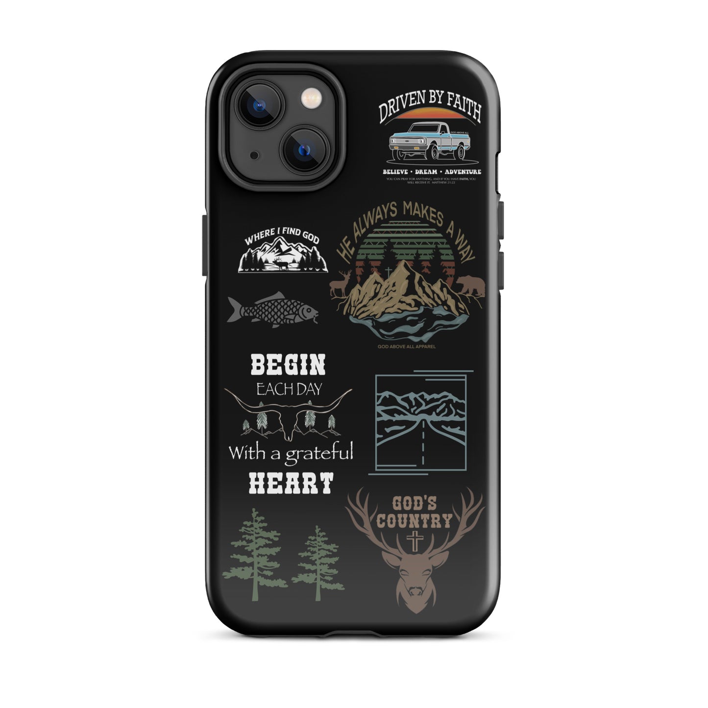 GOD’S COUNTRY TOUGH IPHONE CASE