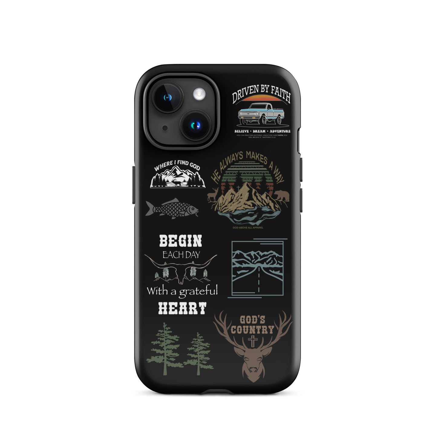 GOD’S COUNTRY TOUGH IPHONE CASE