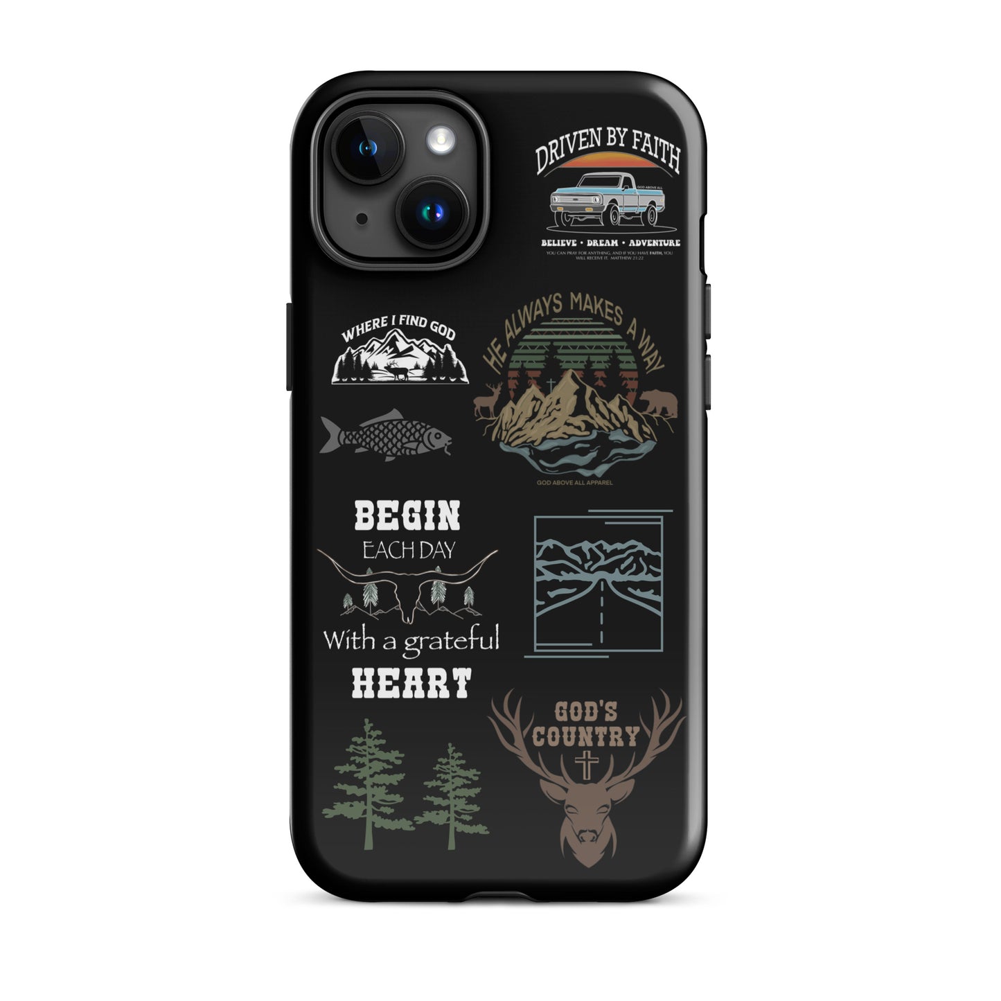 GOD’S COUNTRY TOUGH IPHONE CASE