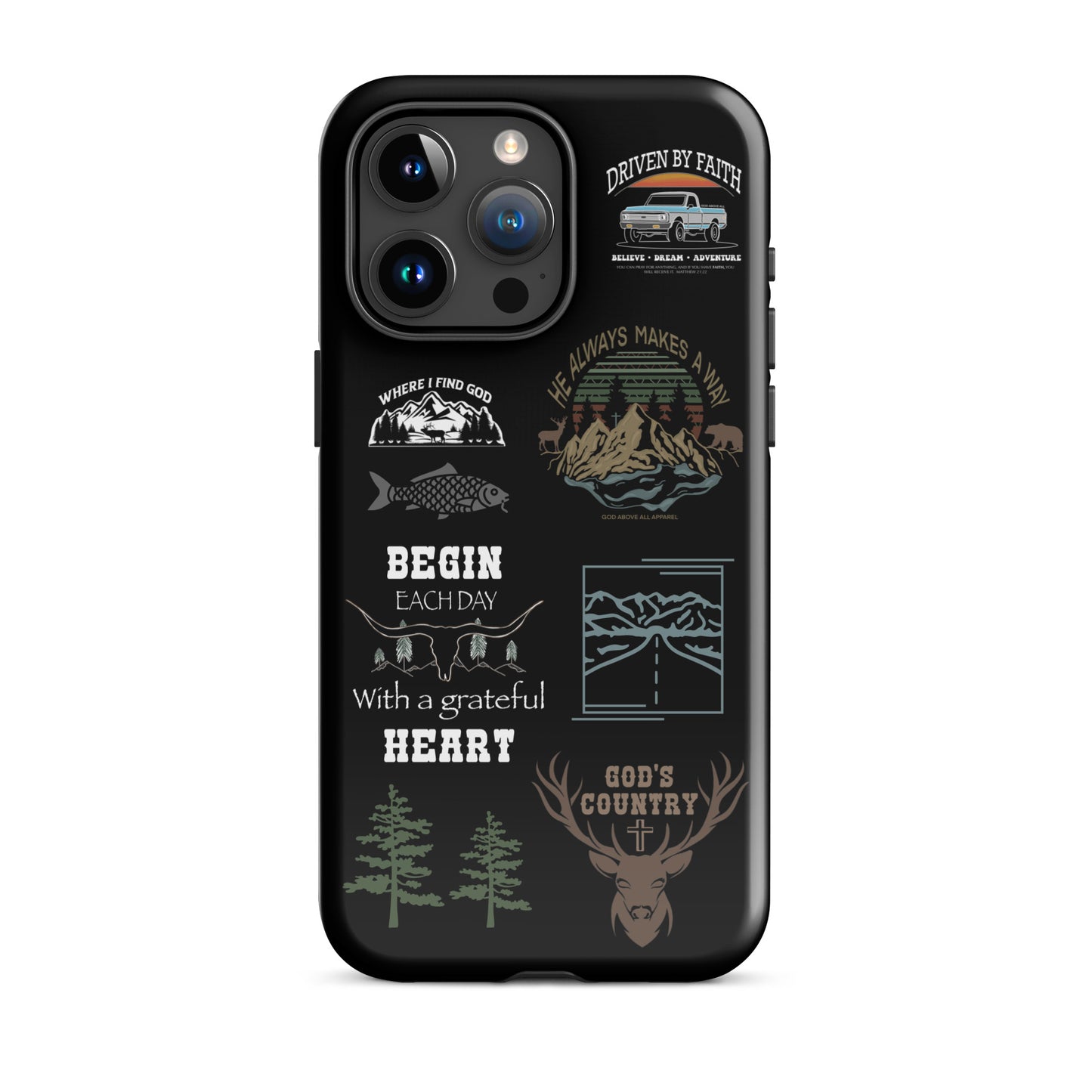 GOD’S COUNTRY TOUGH IPHONE CASE