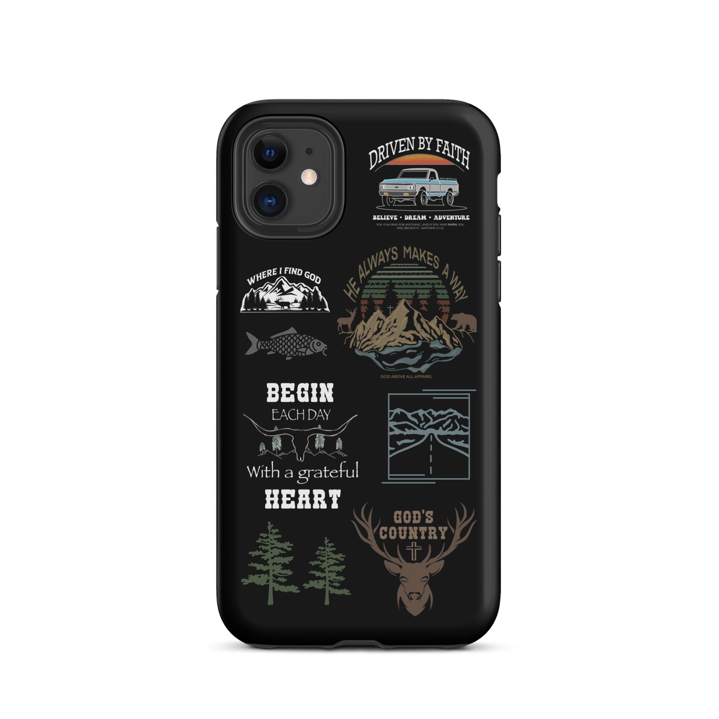 GOD’S COUNTRY TOUGH IPHONE CASE