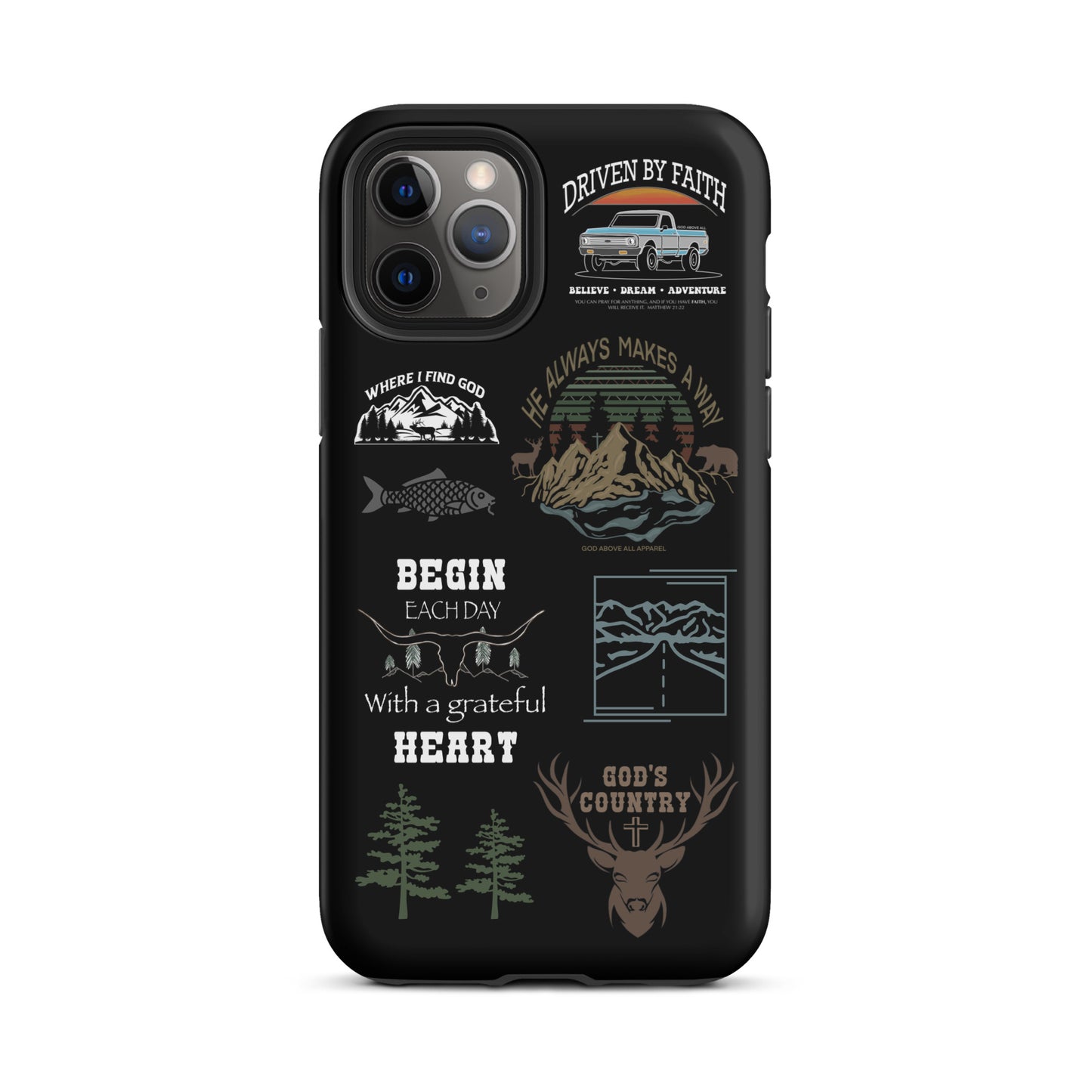 GOD’S COUNTRY TOUGH IPHONE CASE