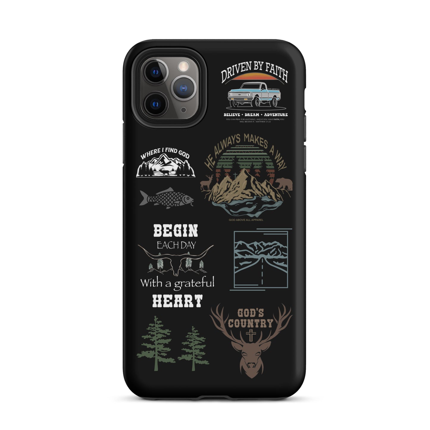 GOD’S COUNTRY TOUGH IPHONE CASE