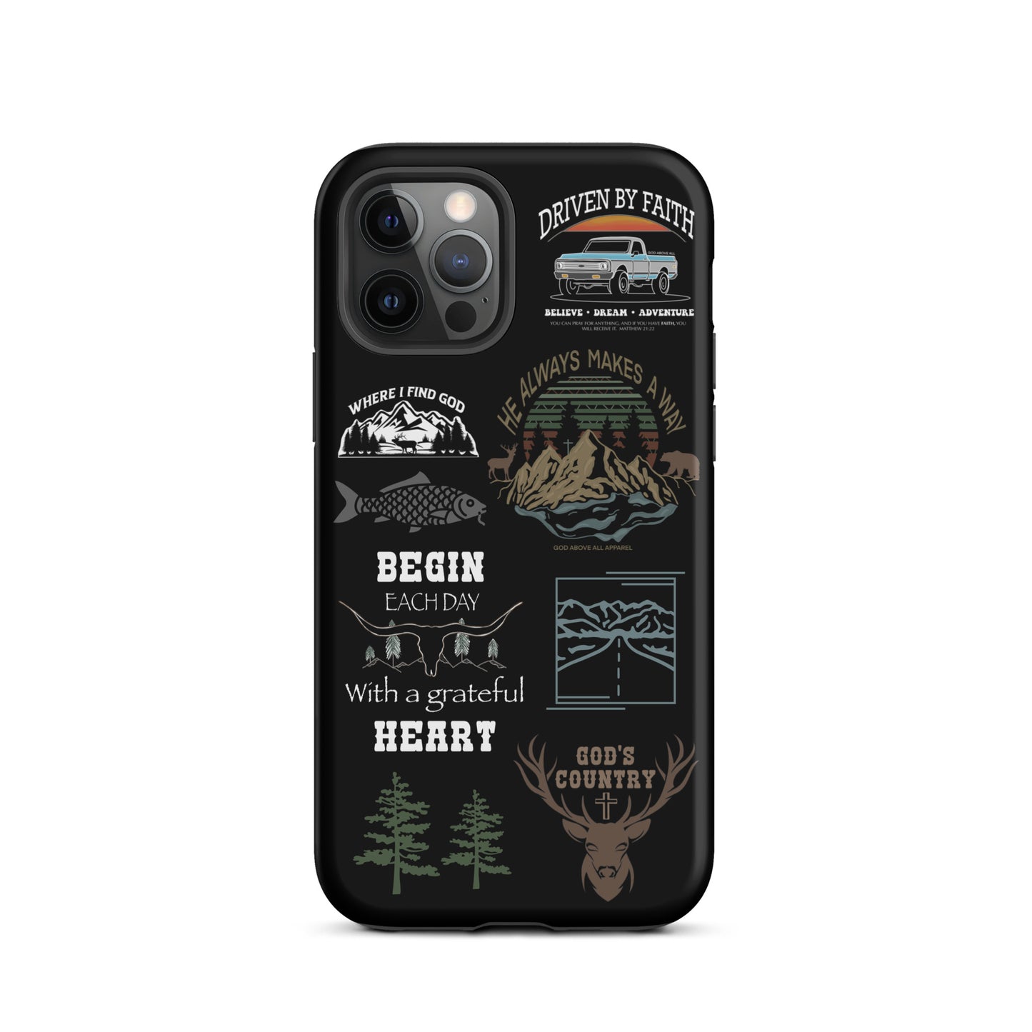 GOD’S COUNTRY TOUGH IPHONE CASE