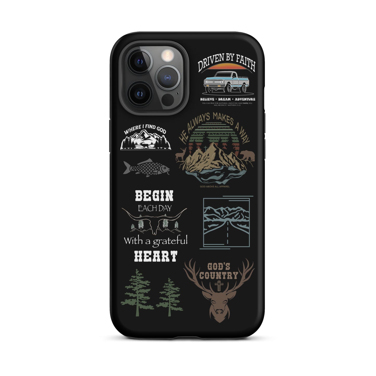 GOD’S COUNTRY TOUGH IPHONE CASE