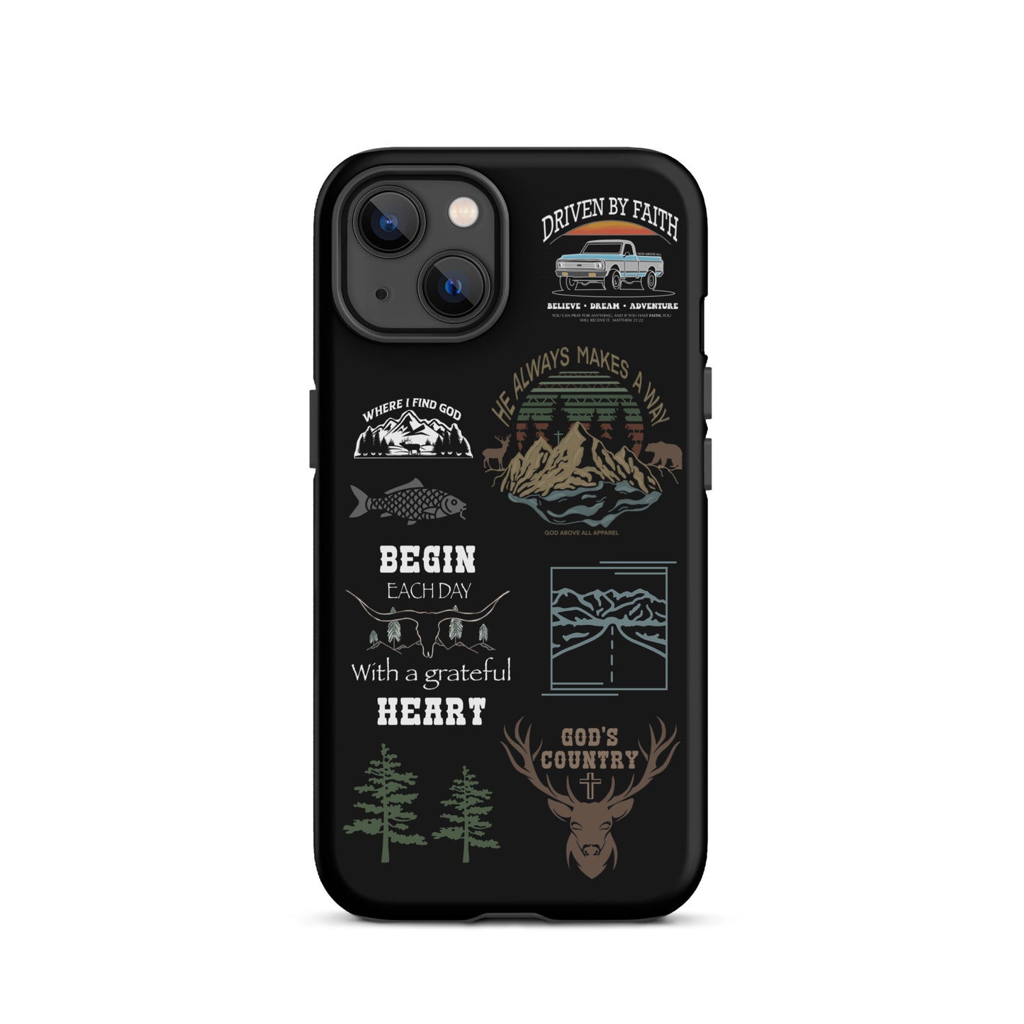 GOD’S COUNTRY TOUGH IPHONE CASE