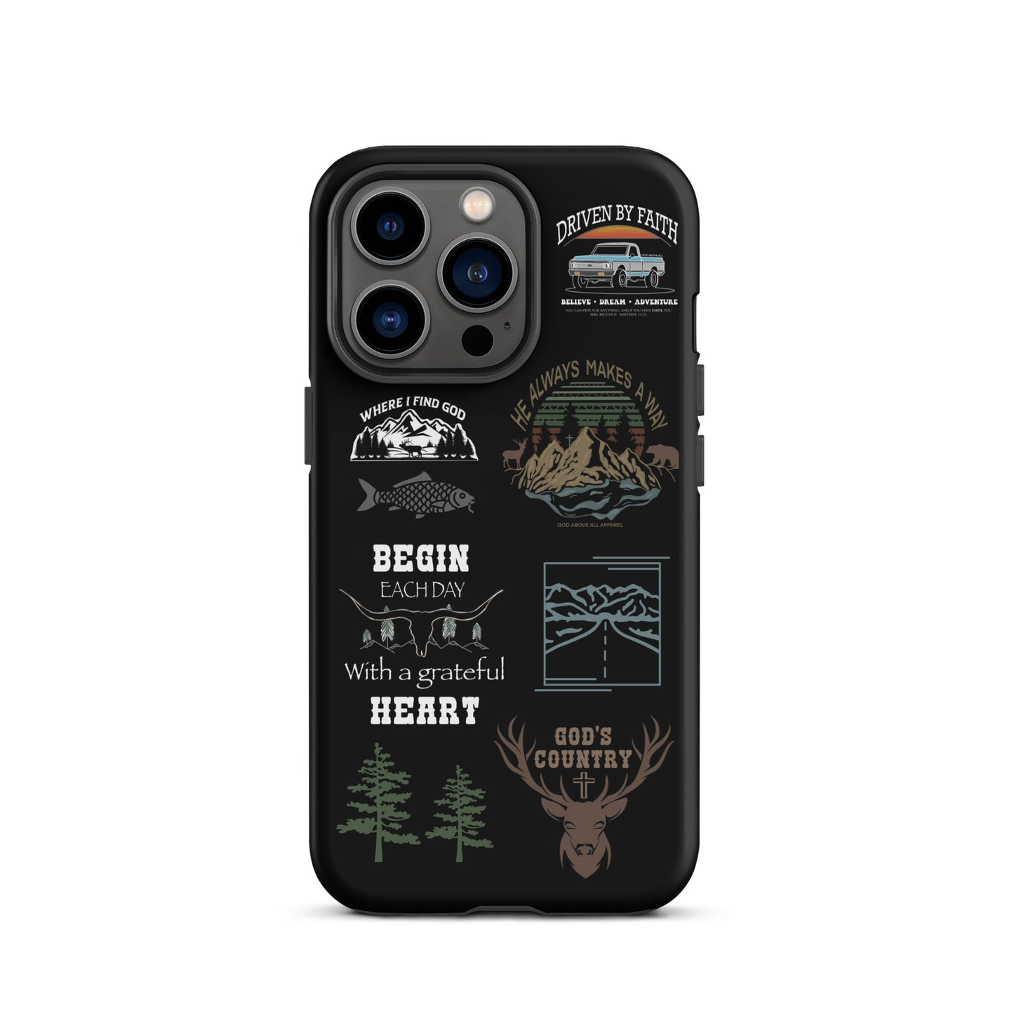 GOD’S COUNTRY TOUGH IPHONE CASE