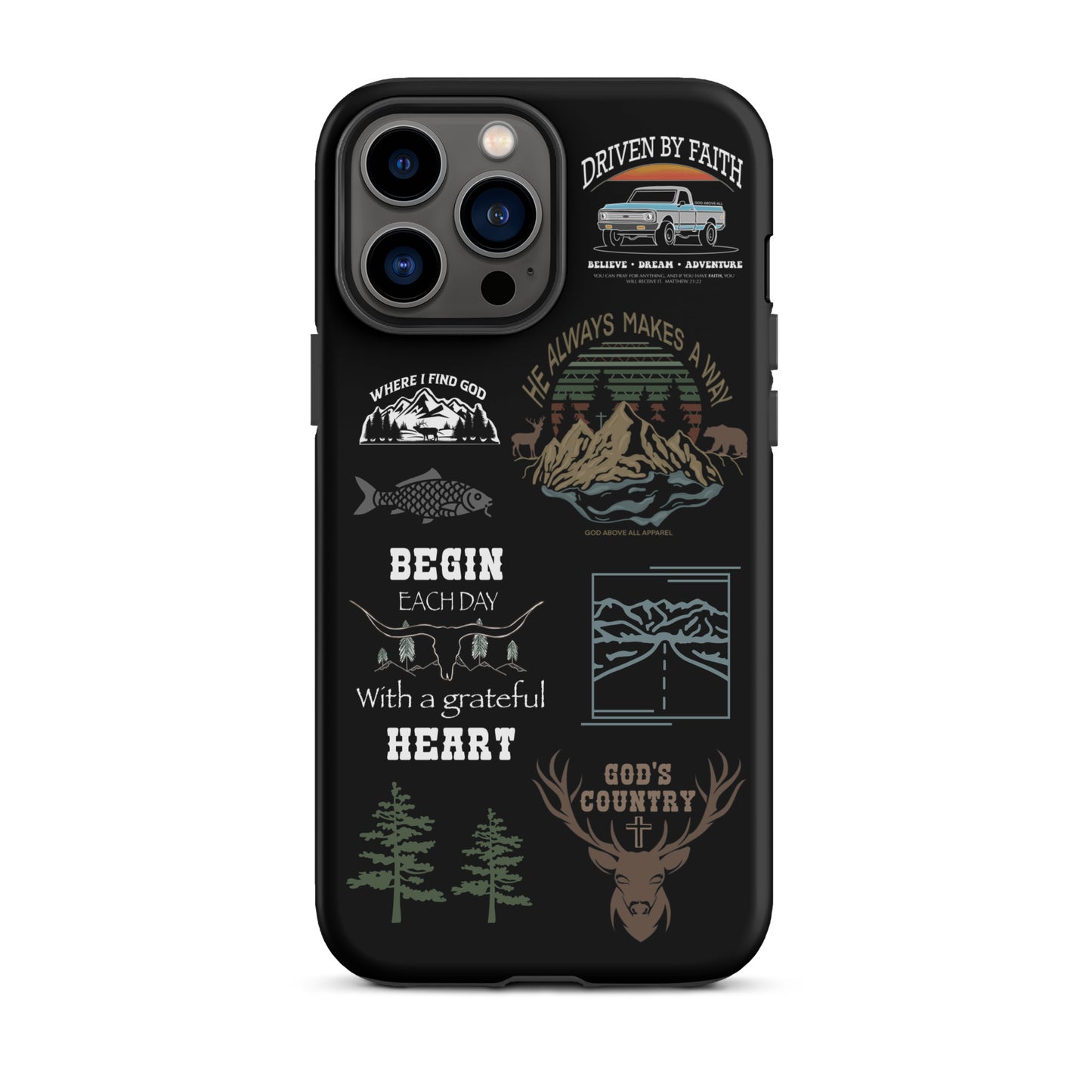 GOD’S COUNTRY TOUGH IPHONE CASE