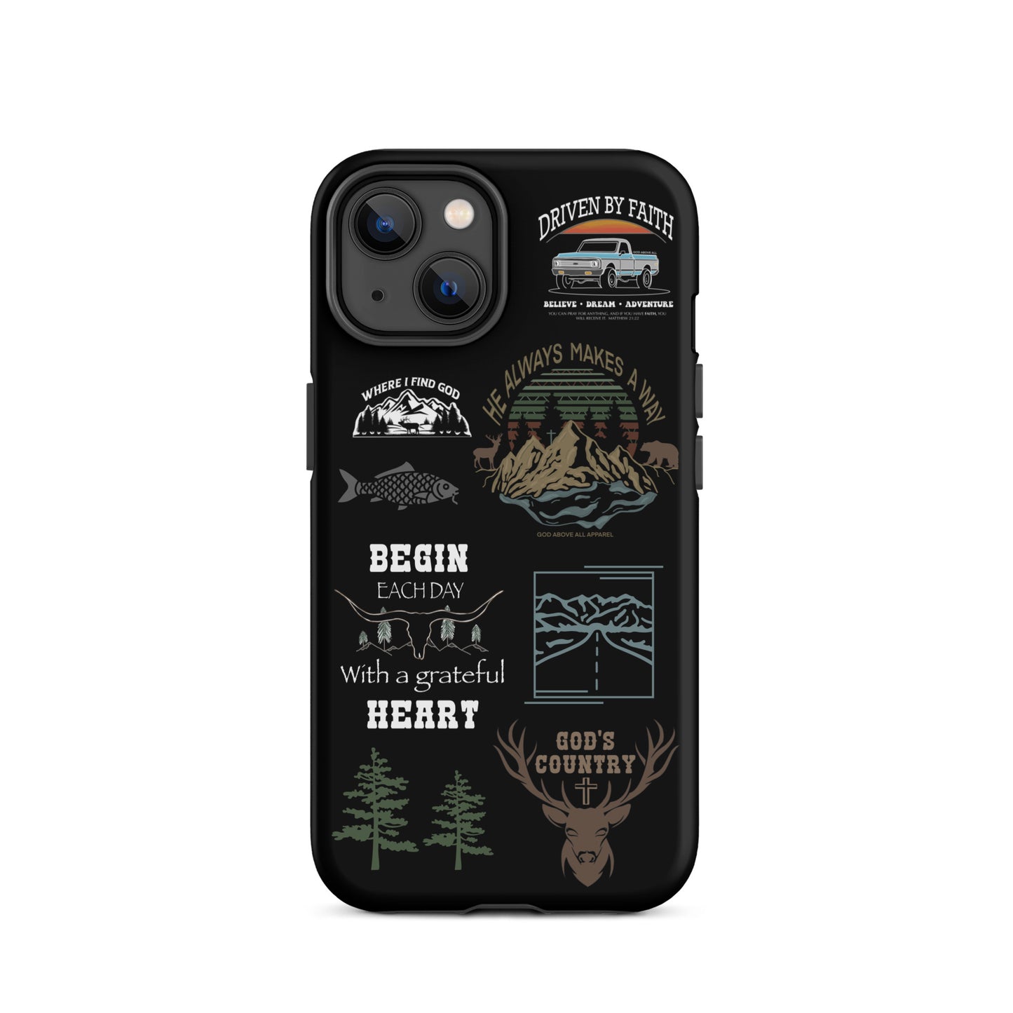 GOD’S COUNTRY TOUGH IPHONE CASE