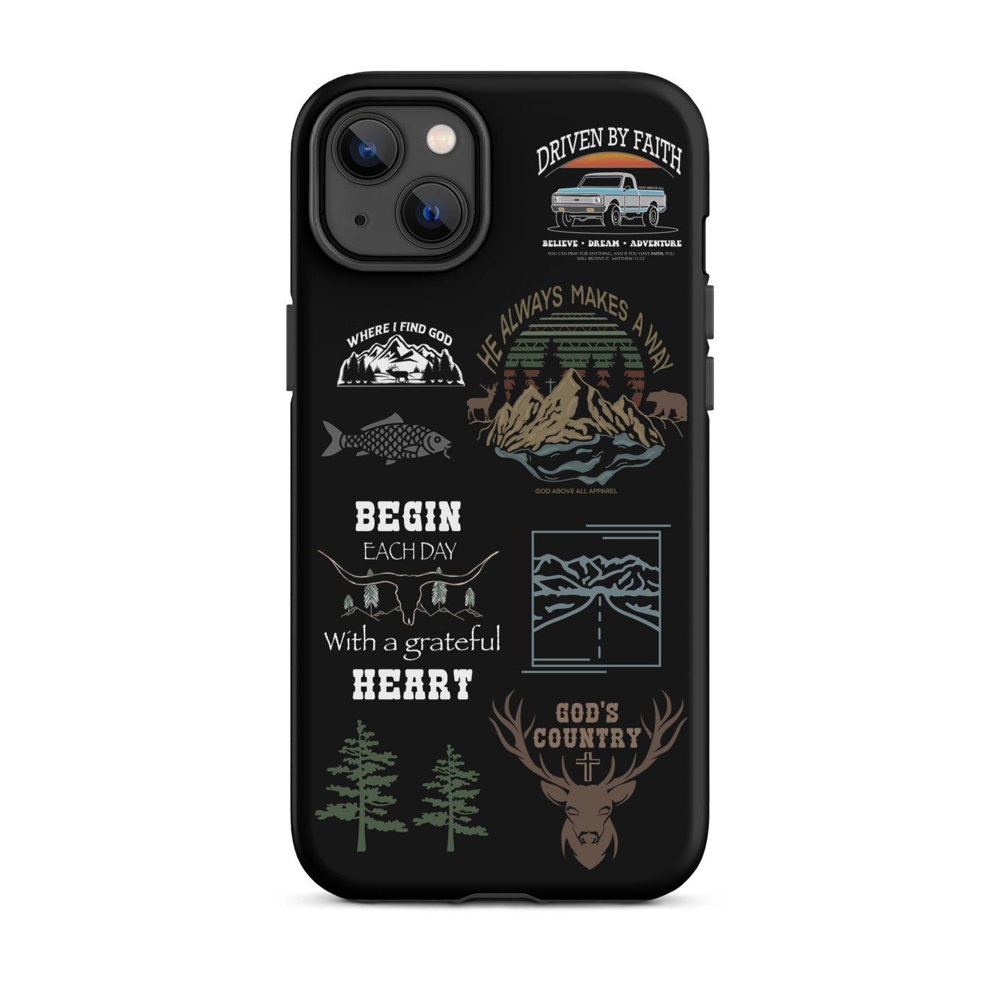 GOD’S COUNTRY TOUGH IPHONE CASE