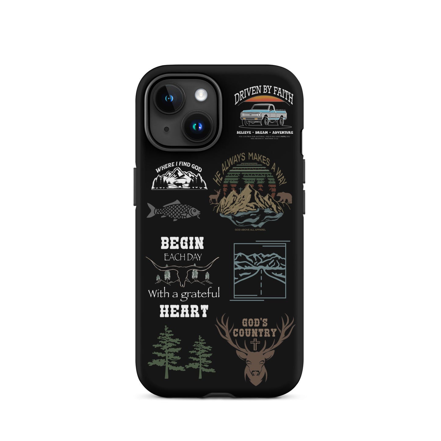 GOD’S COUNTRY TOUGH IPHONE CASE