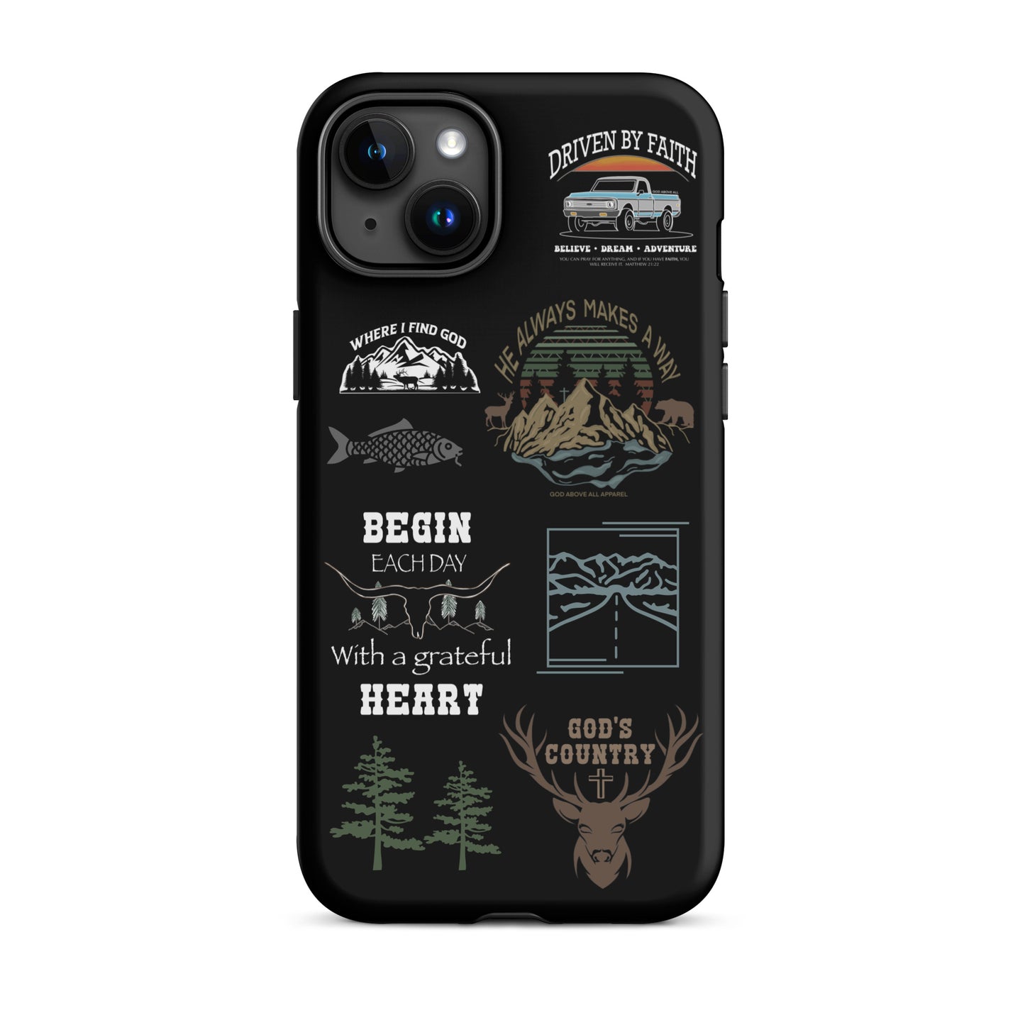 GOD’S COUNTRY TOUGH IPHONE CASE