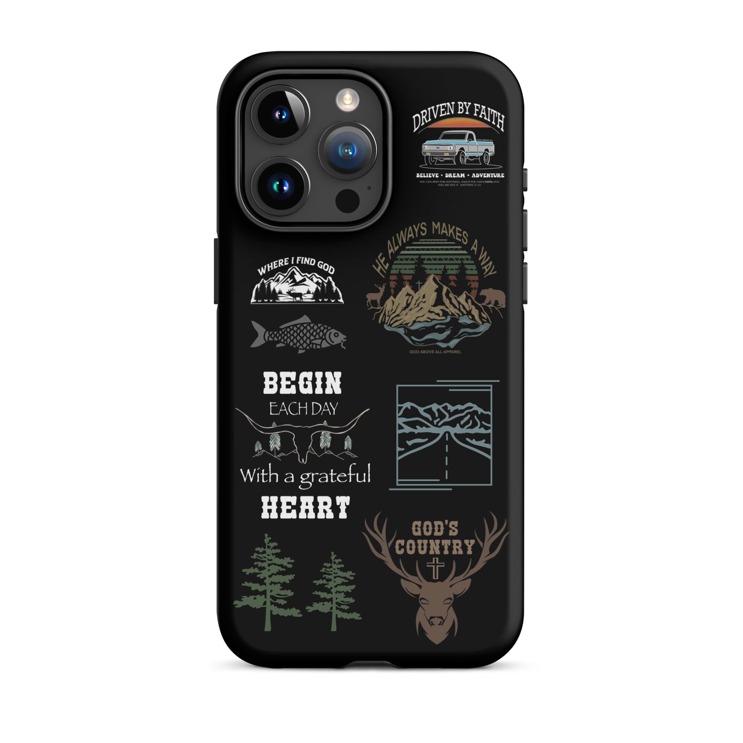 GOD’S COUNTRY TOUGH IPHONE CASE