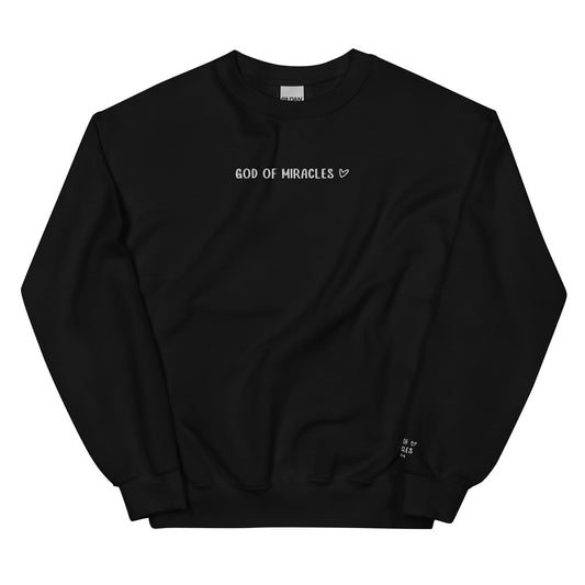 GOD OF MIRACLES CREWNECK