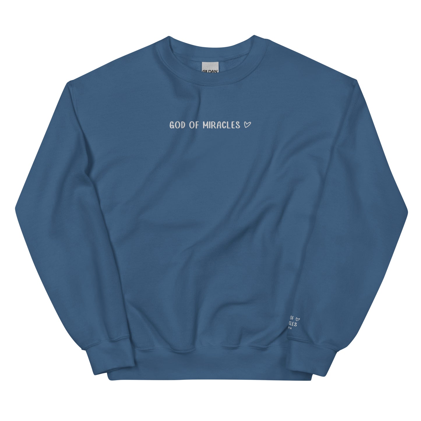 GOD OF MIRACLES CREWNECK