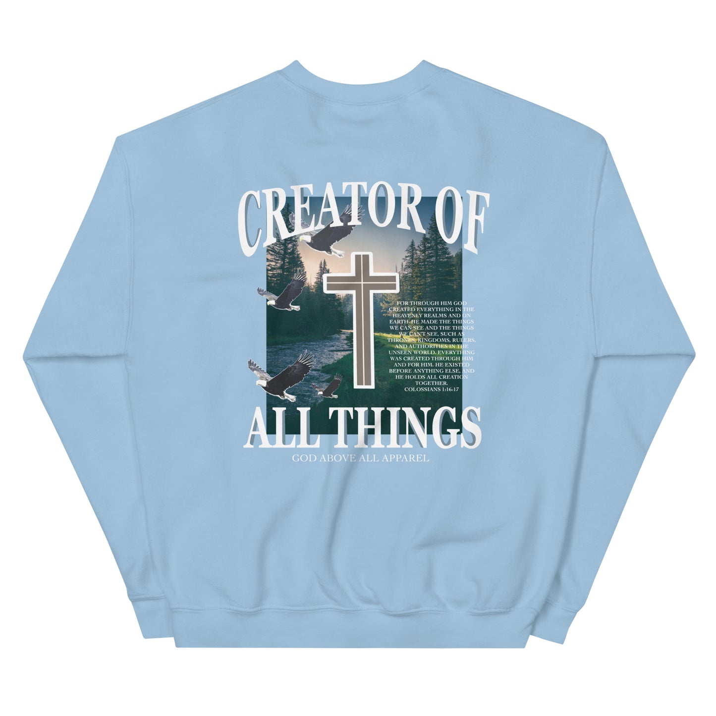 CREATOR OF ALL THINGS CREWNECK