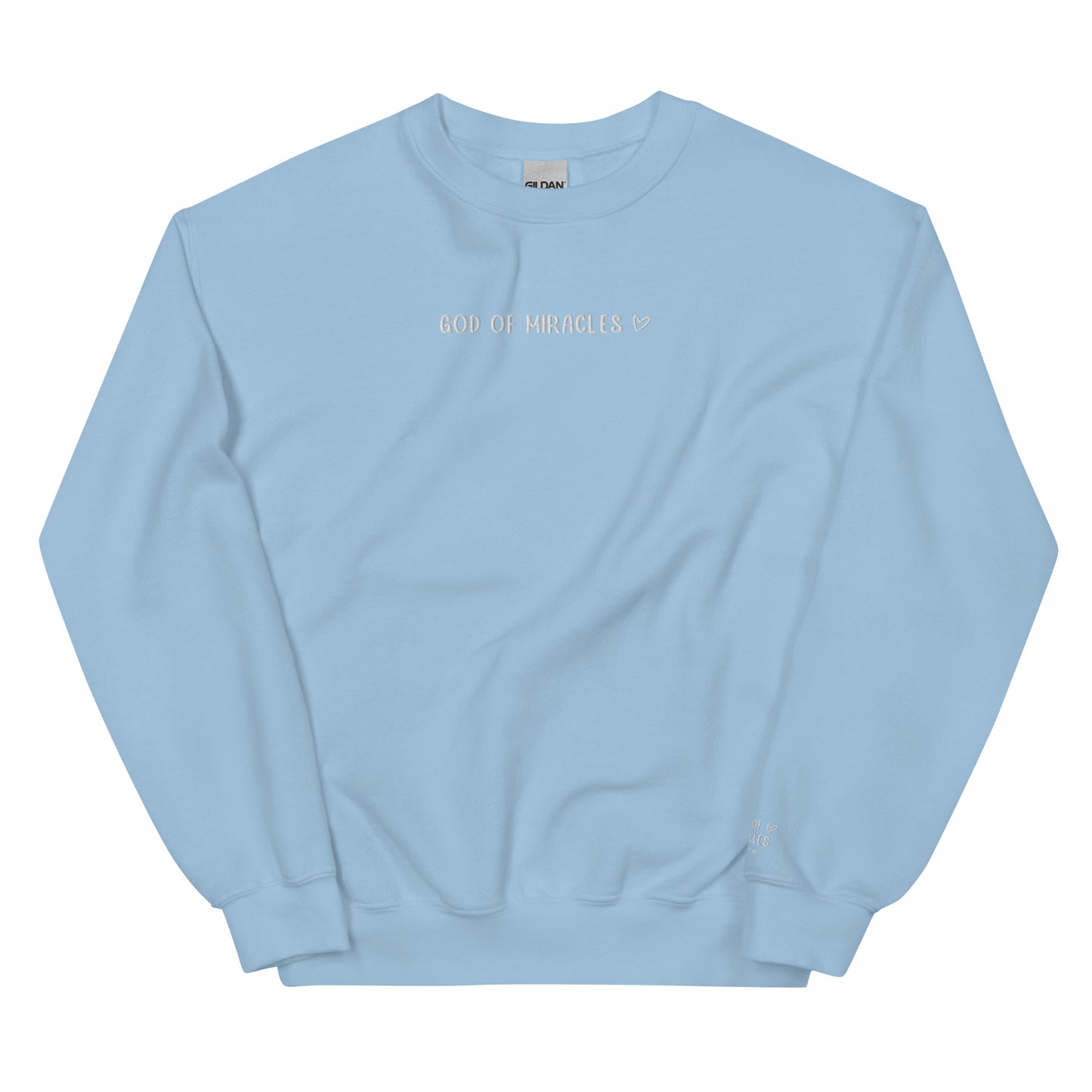 GOD OF MIRACLES CREWNECK