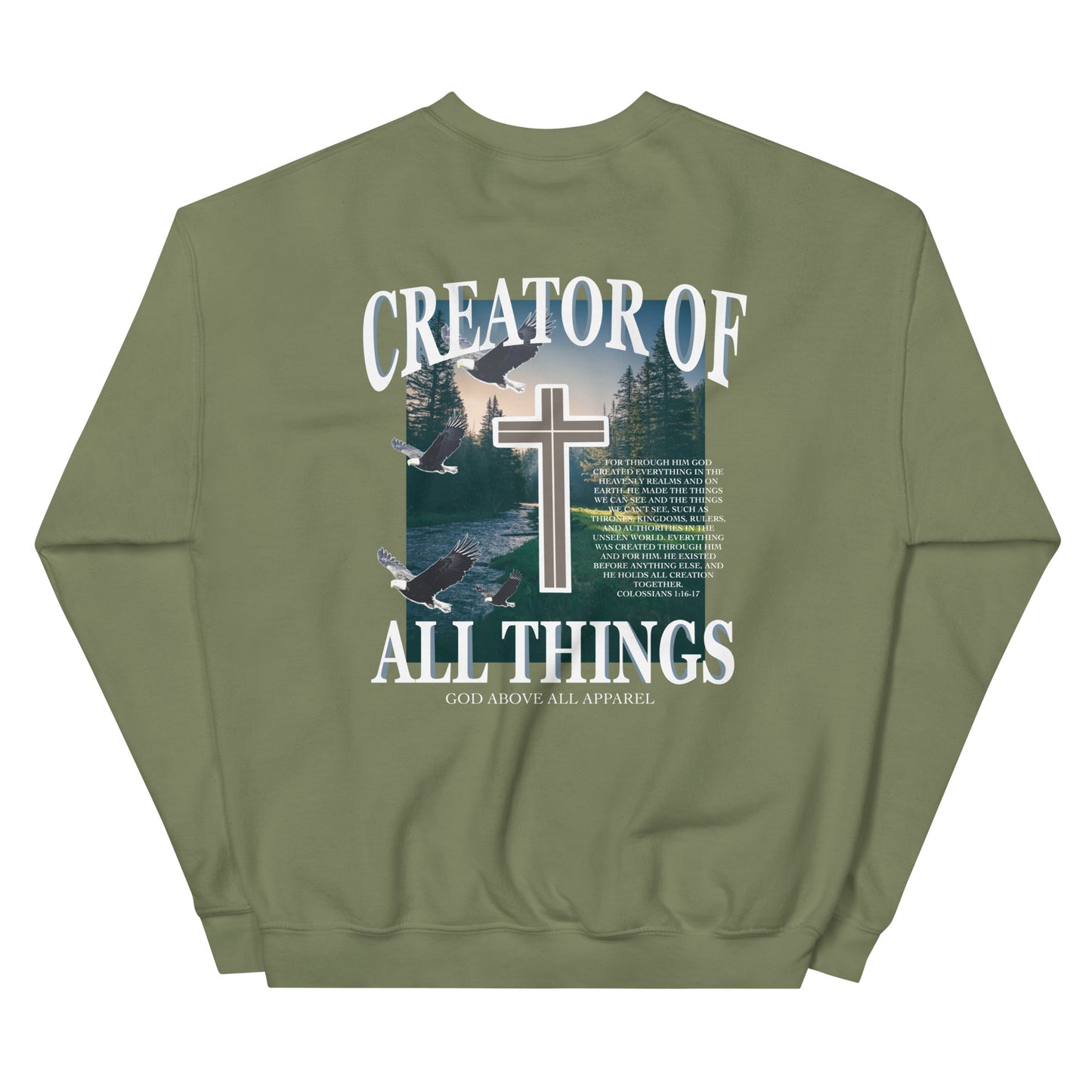 CREATOR OF ALL THINGS CREWNECK