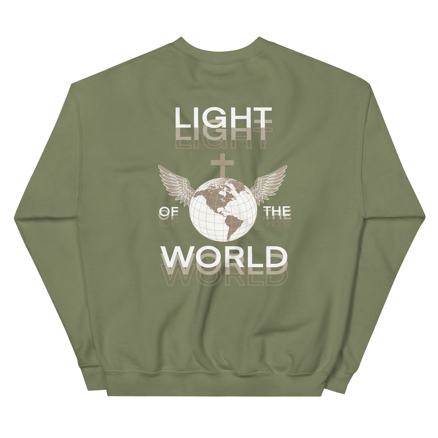 LIGHT OF THE WORLD CREWNECK