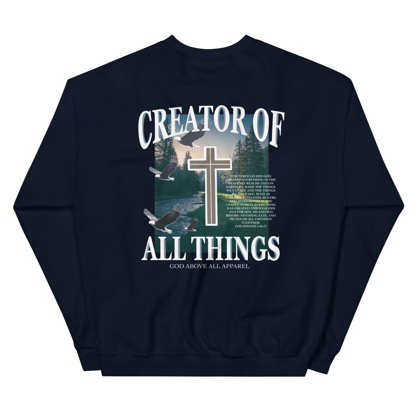 CREATOR OF ALL THINGS CREWNECK