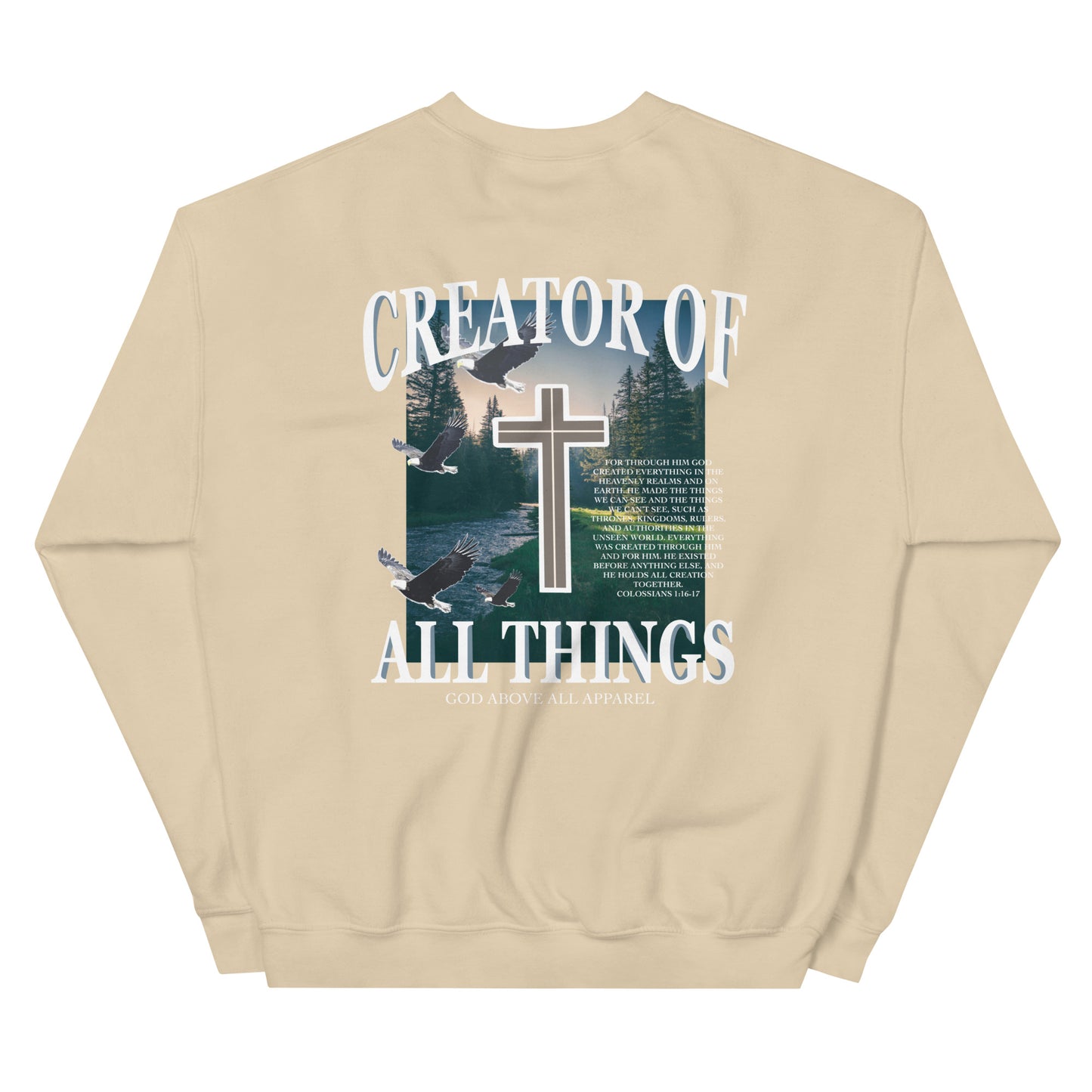 CREATOR OF ALL THINGS CREWNECK