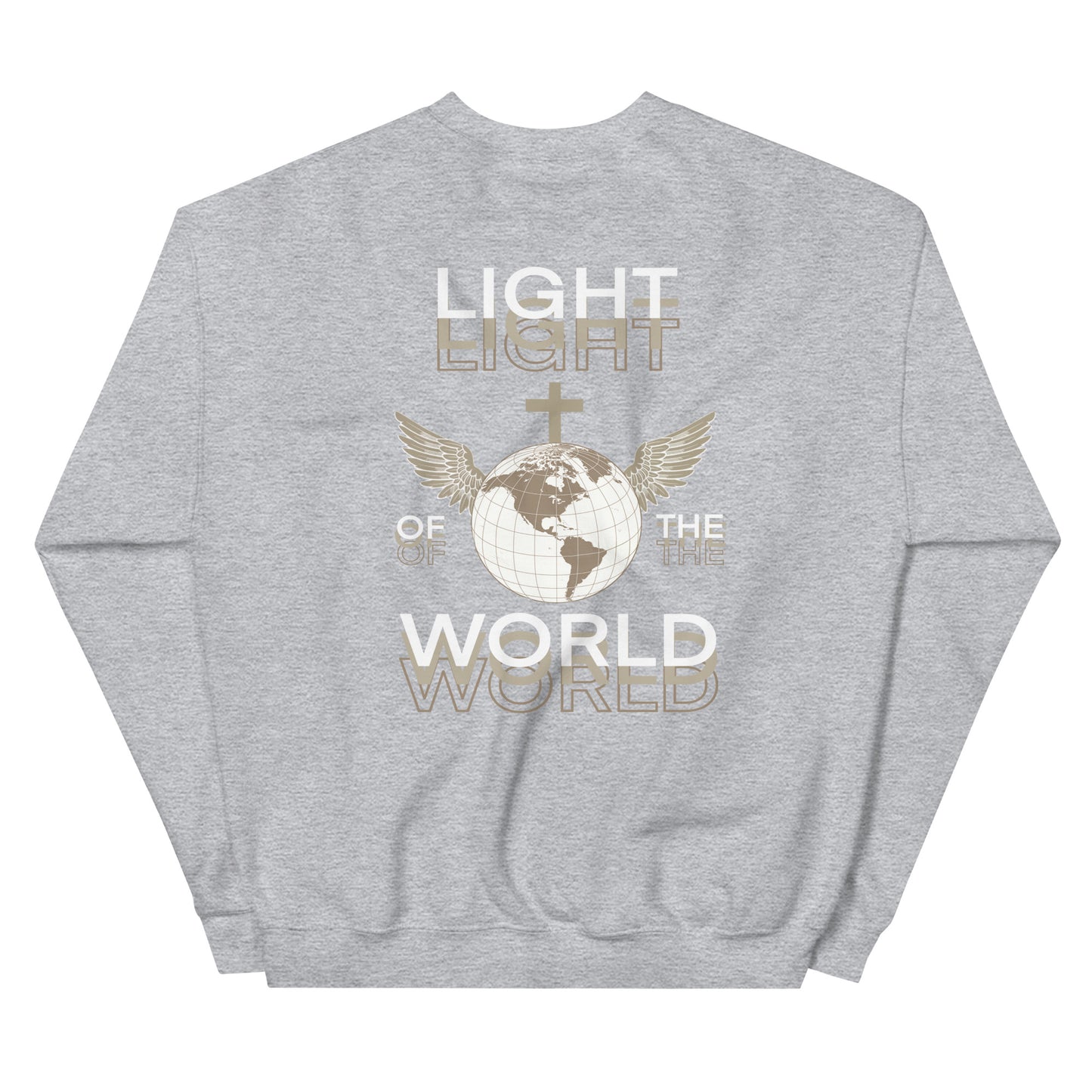 LIGHT OF THE WORLD CREWNECK