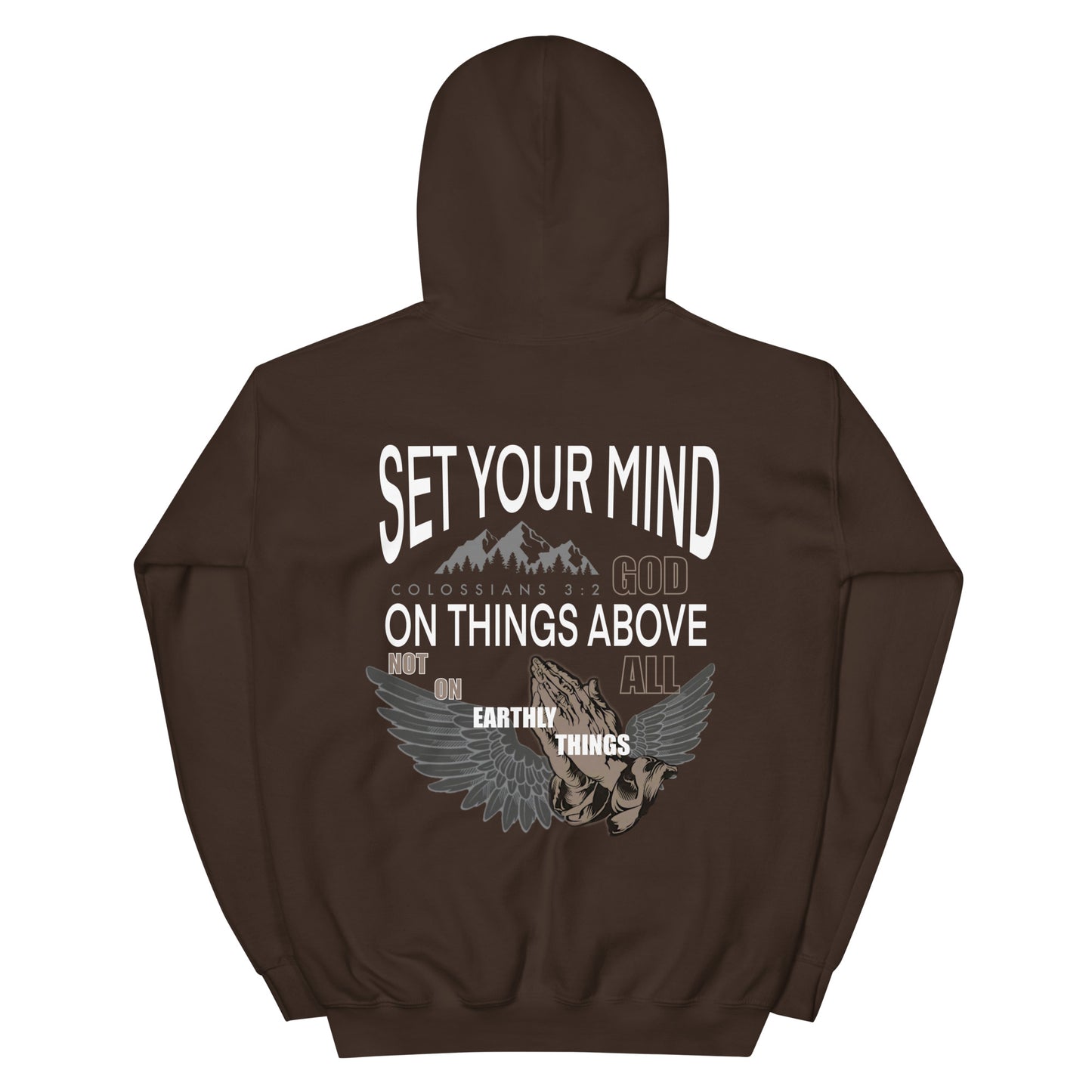 SET YOUR MIND ON THINGS ABOVE HOODIE