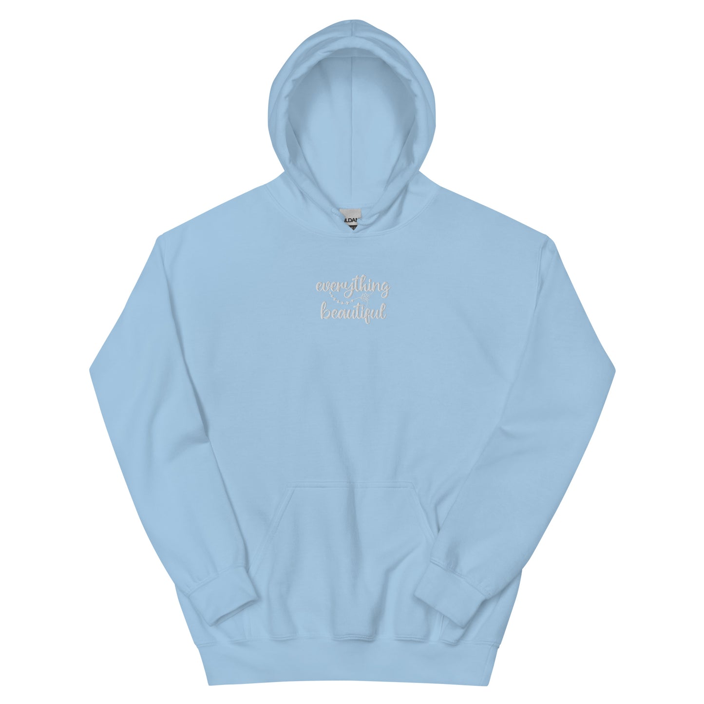 EVERYTHING BEAUTIFUL HOODIE (FRONT EMBROIDERY)