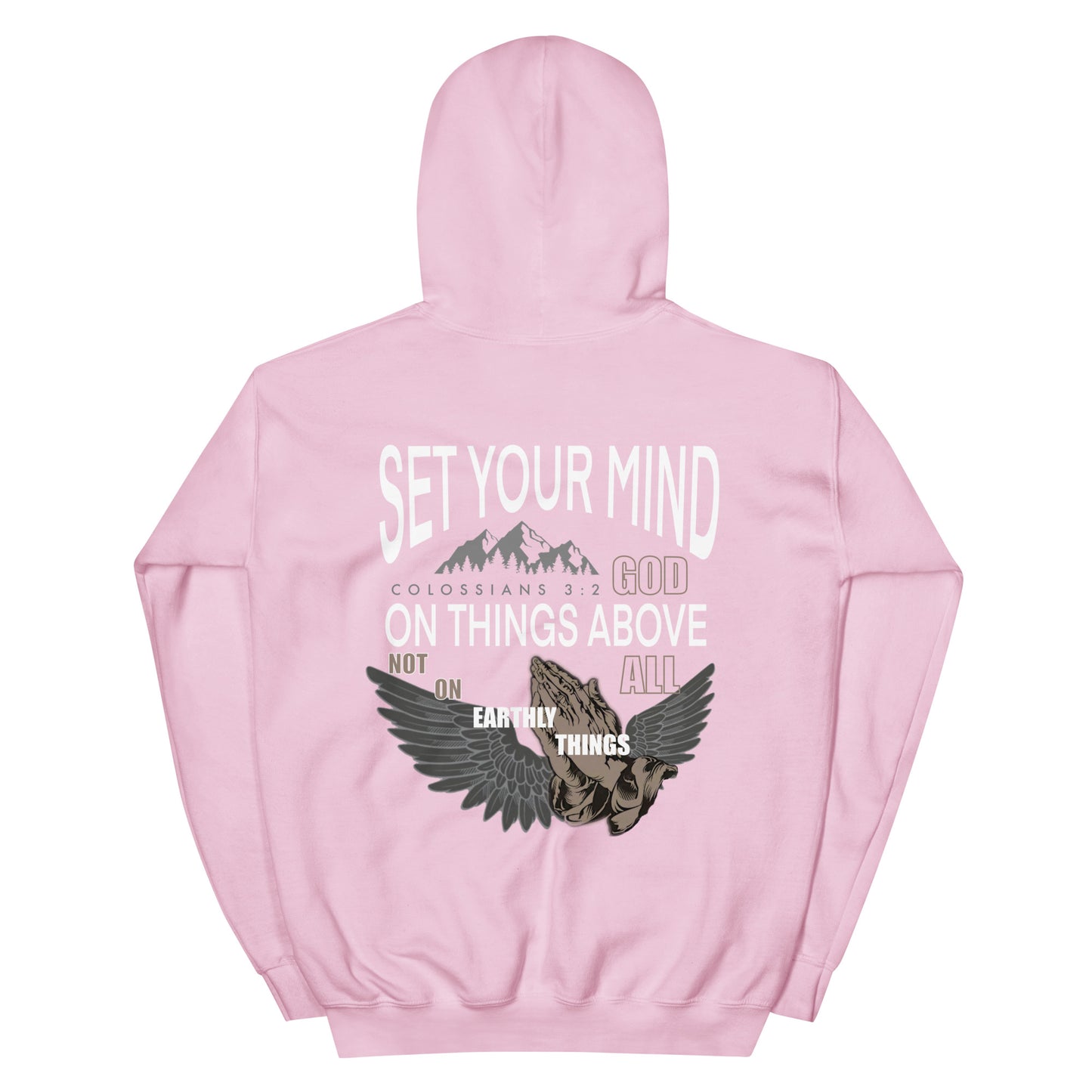 SET YOUR MIND ON THINGS ABOVE HOODIE