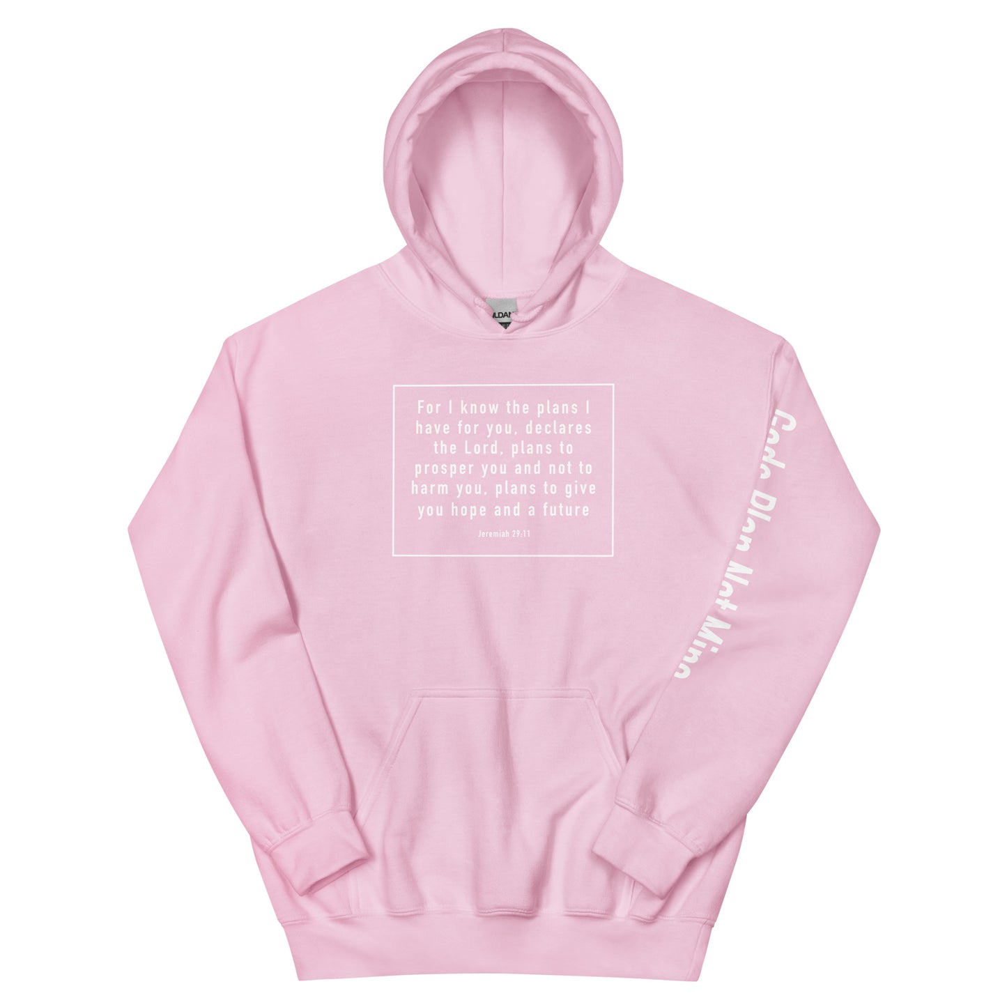 GODS PLAN NOT MINE HOODIE