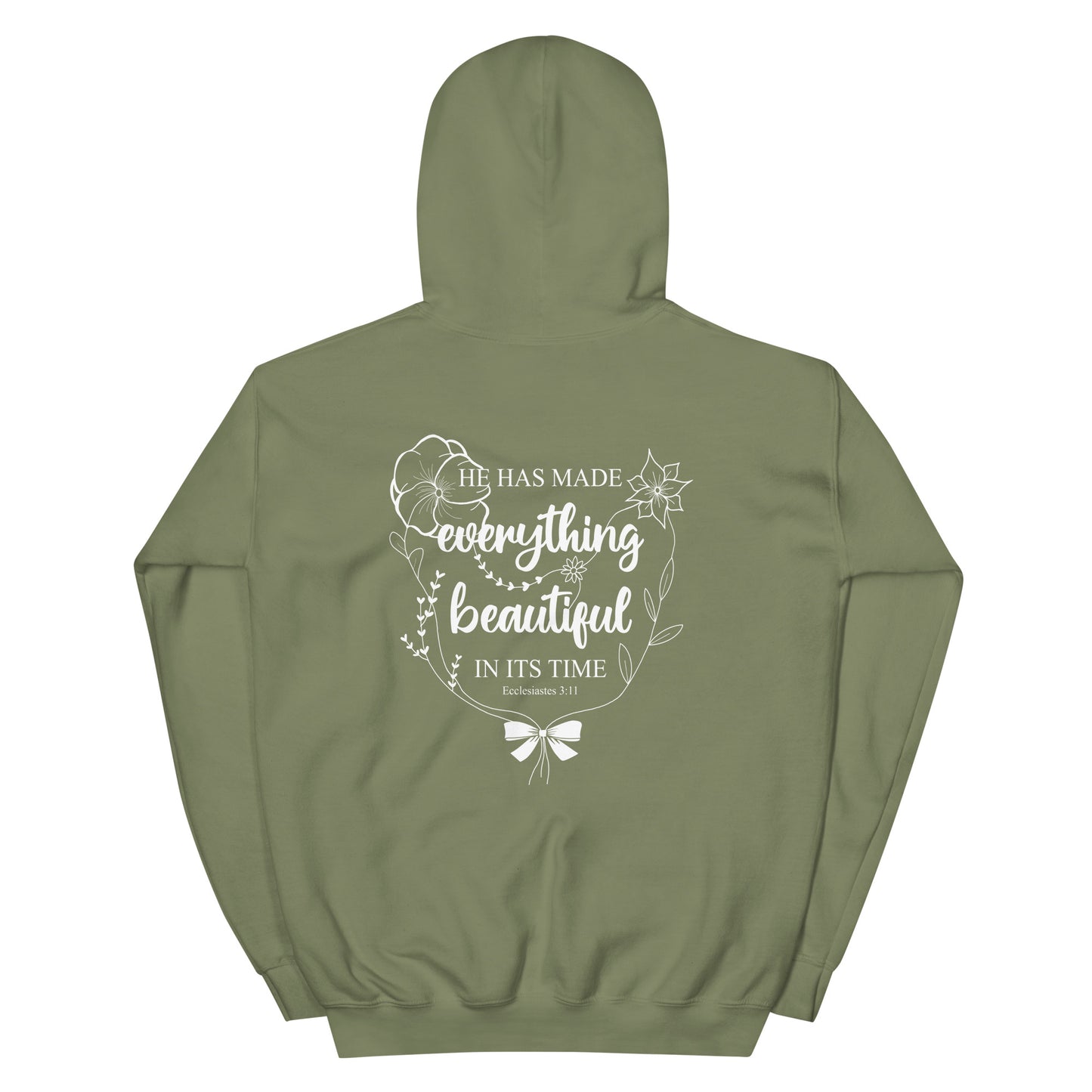 EVERYTHING BEAUTIFUL HOODIE (FRONT EMBROIDERY)