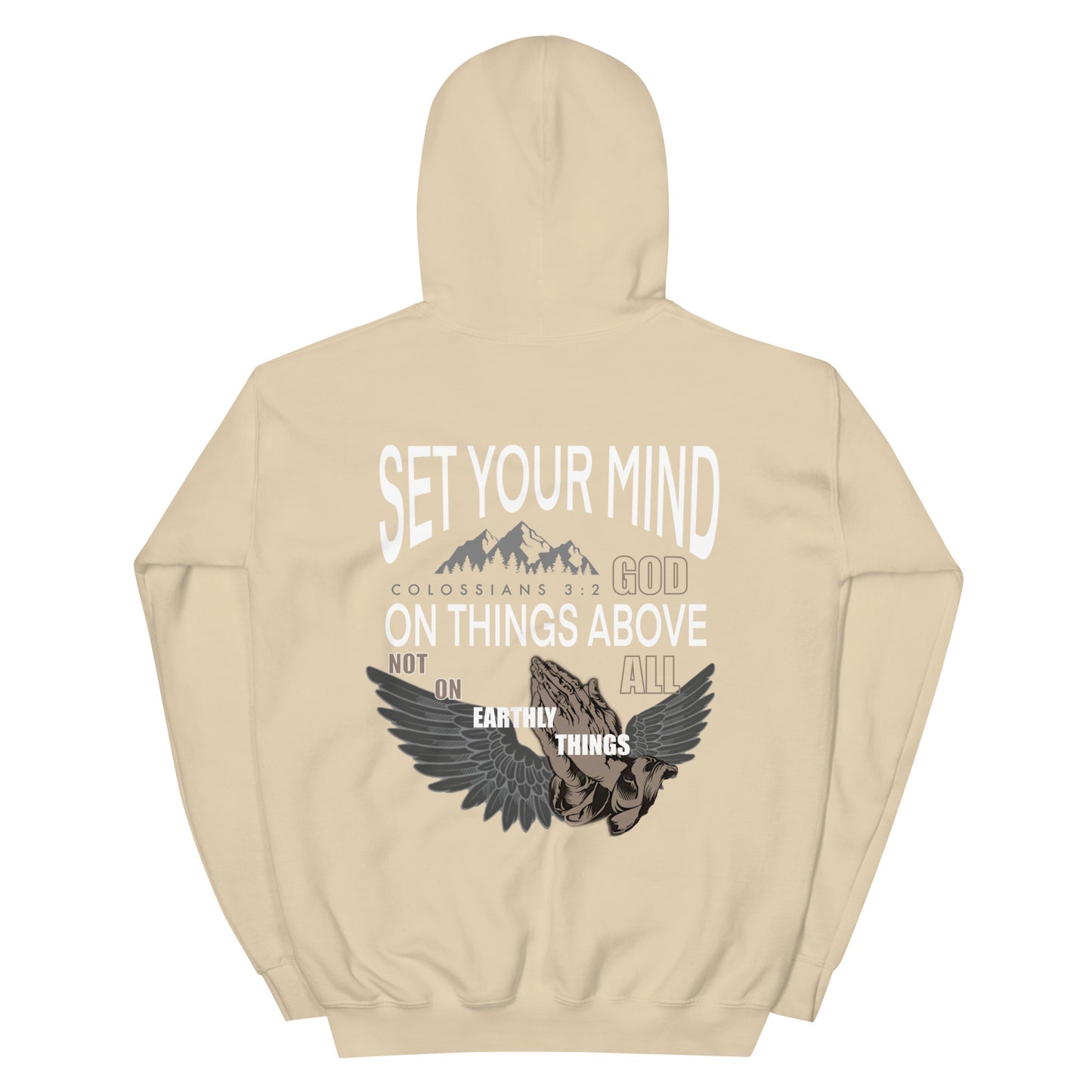 SET YOUR MIND ON THINGS ABOVE HOODIE