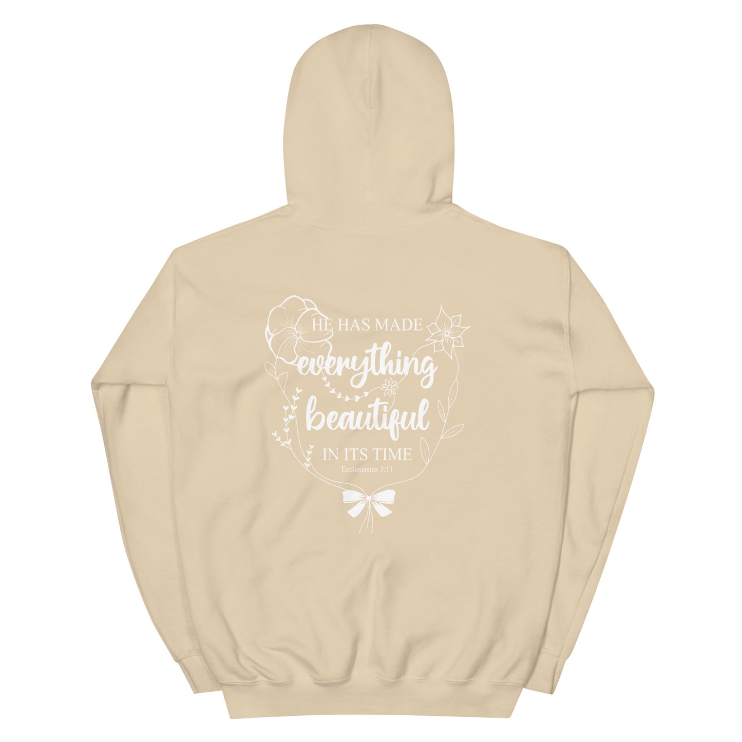 EVERYTHING BEAUTIFUL HOODIE (FRONT EMBROIDERY)