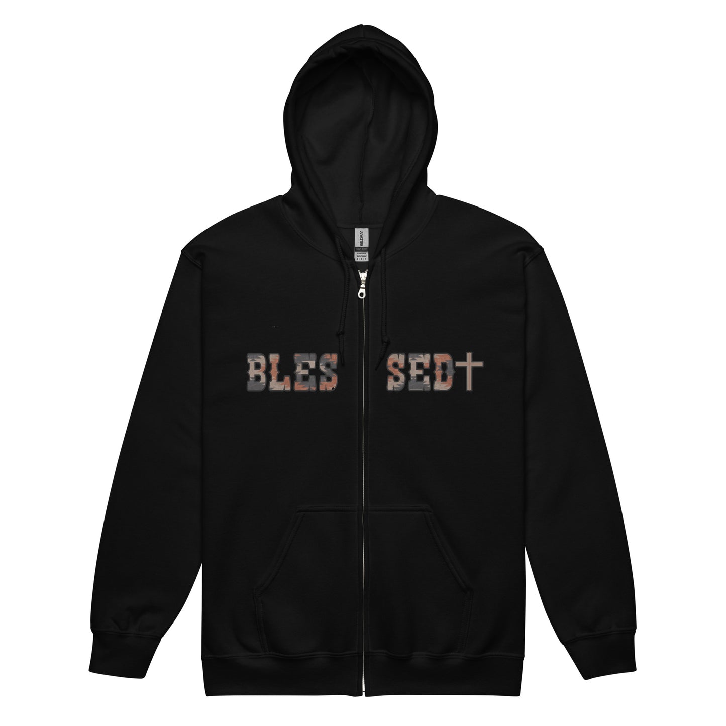 BLESSED ZIP HOODIE