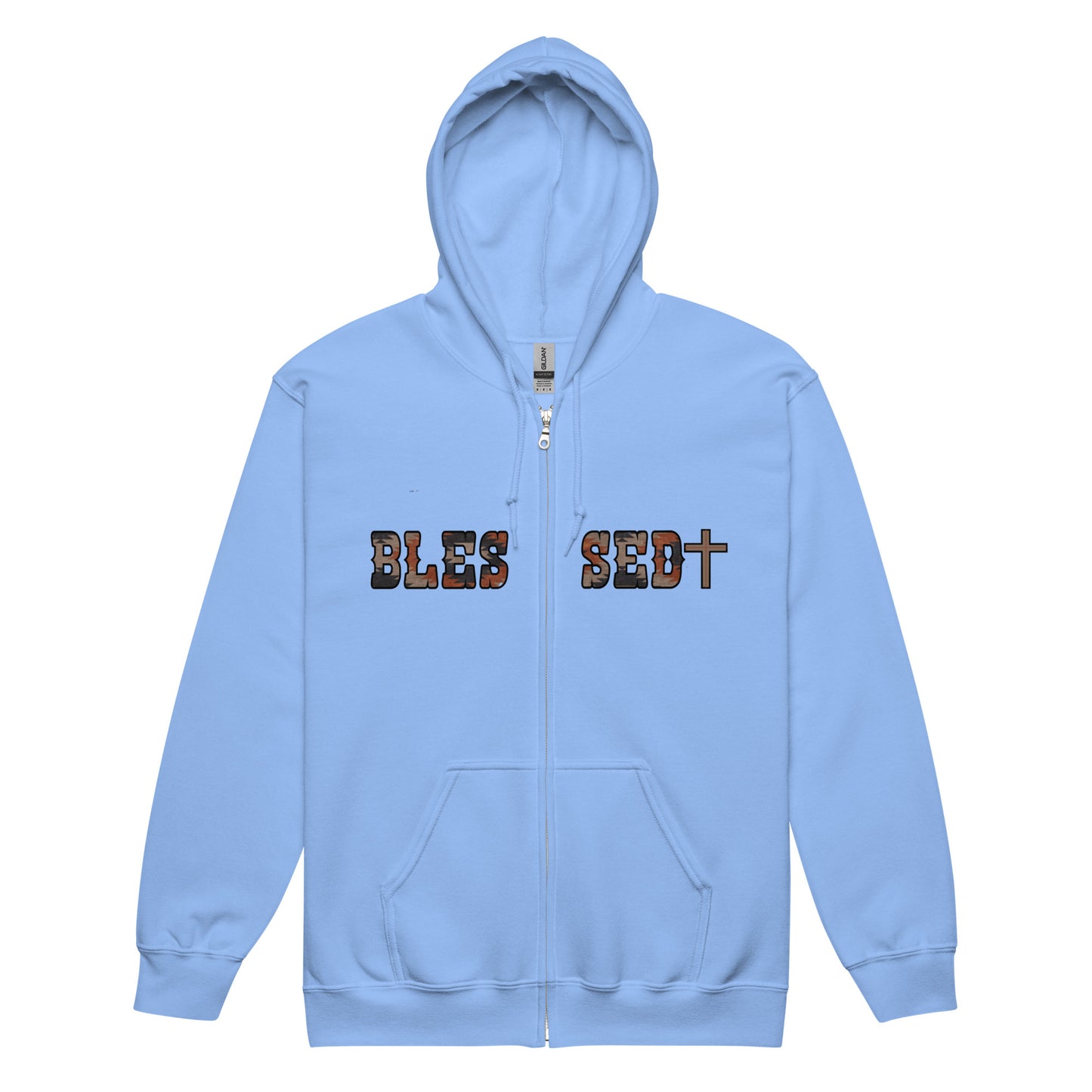 BLESSED ZIP HOODIE