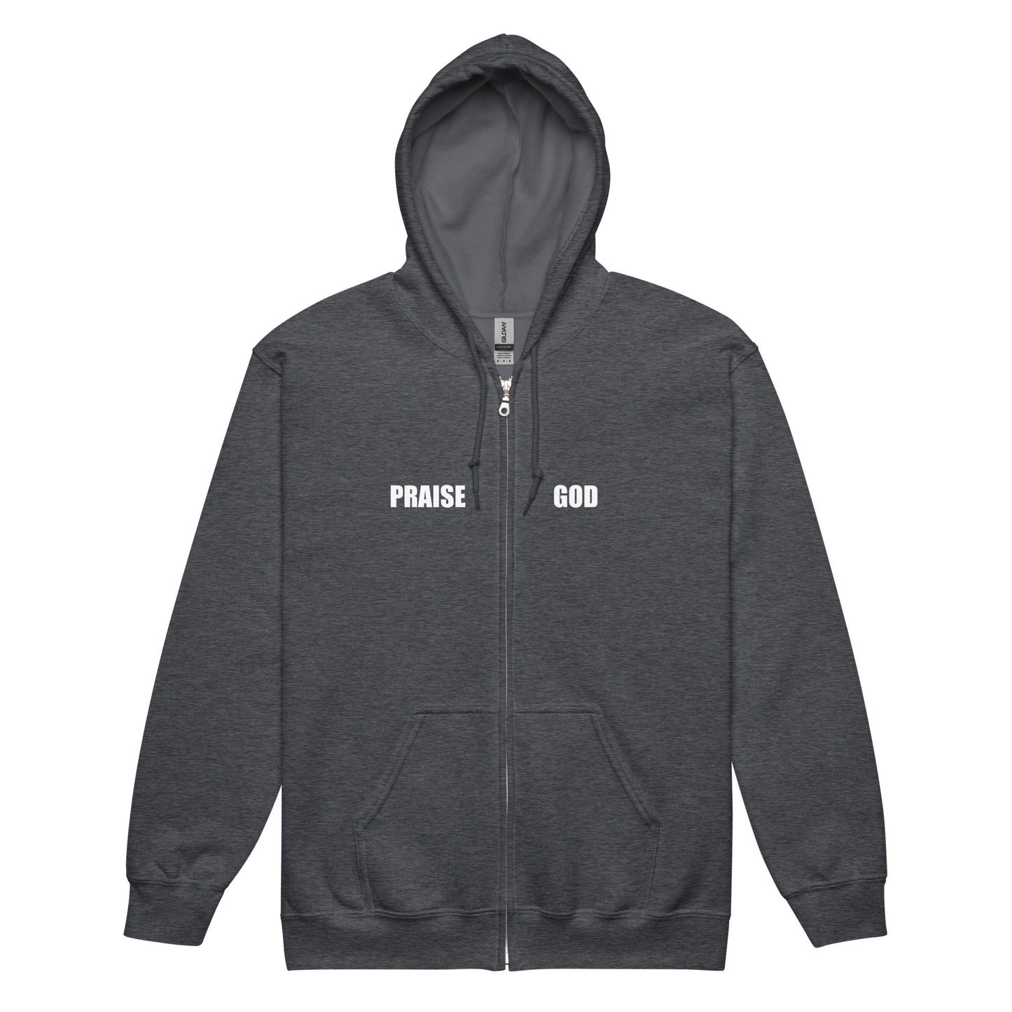 PRAISE GOD ZIP HOODIE