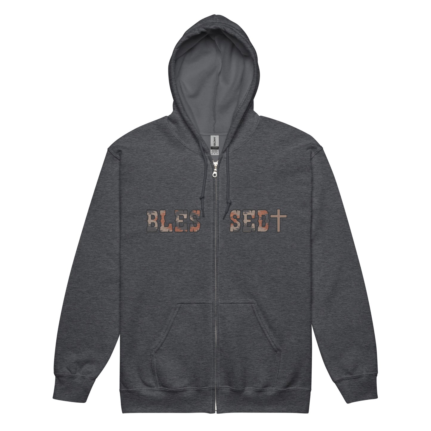 BLESSED ZIP HOODIE