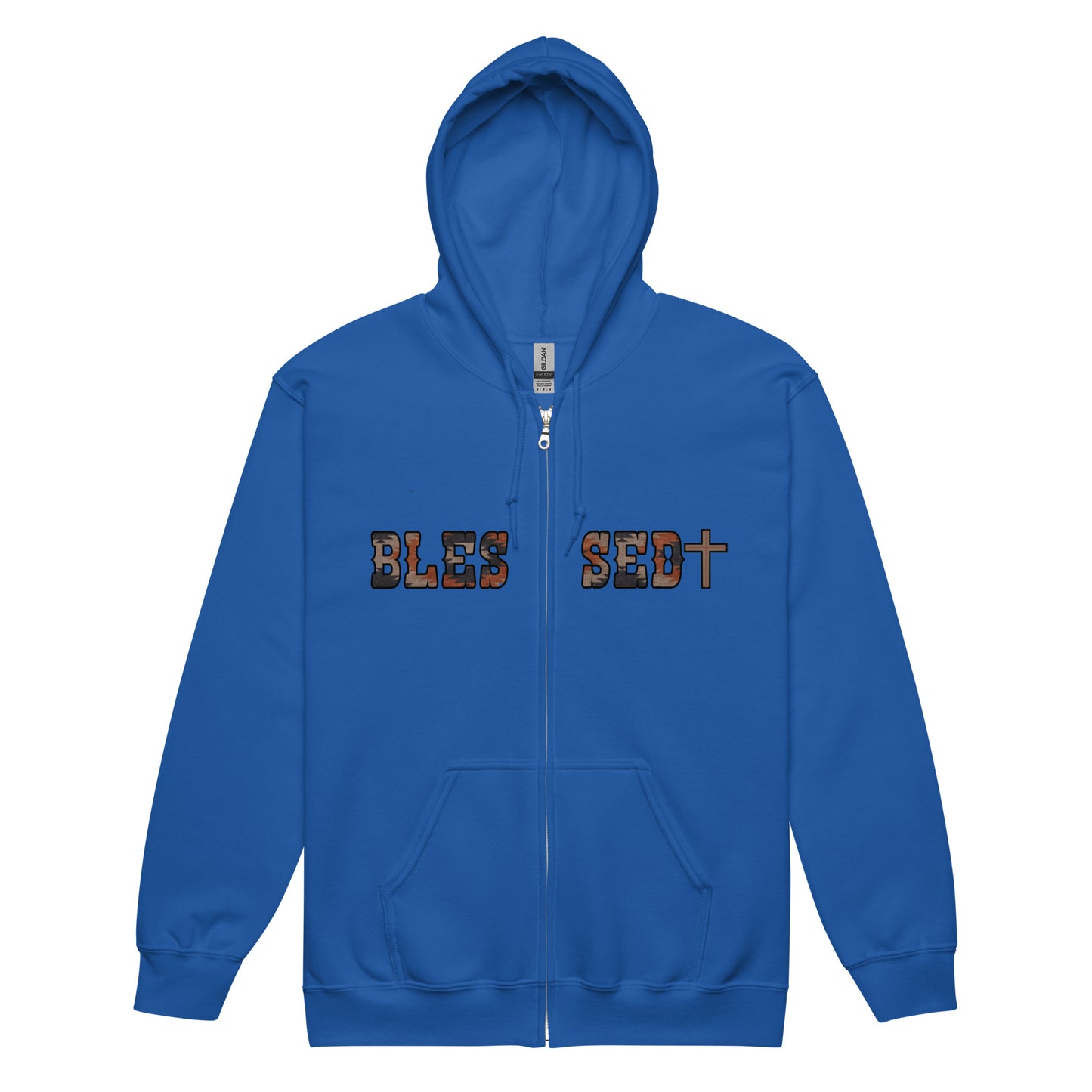 BLESSED ZIP HOODIE