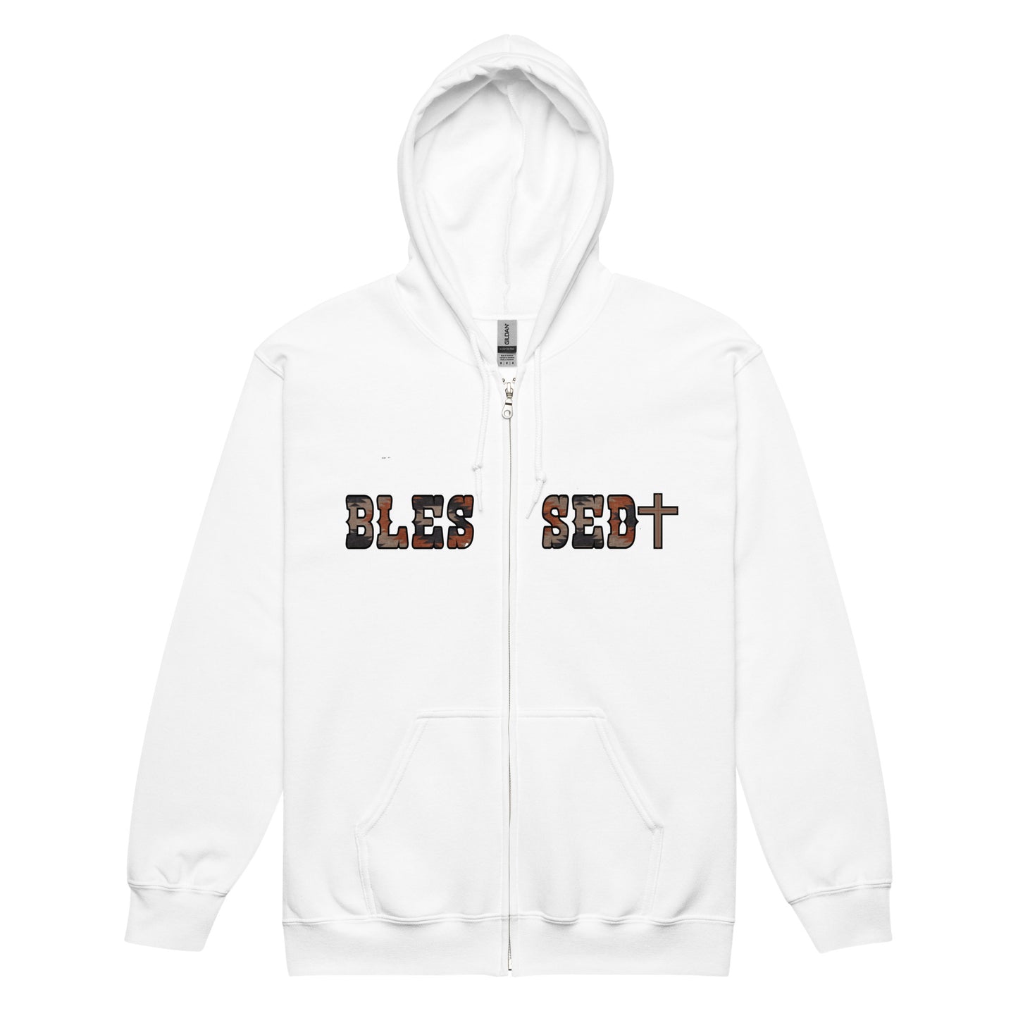 BLESSED ZIP HOODIE