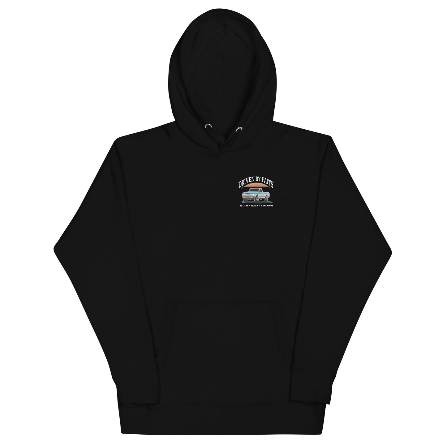 DRIVEN BY FAITH PREMIUM HOODIE