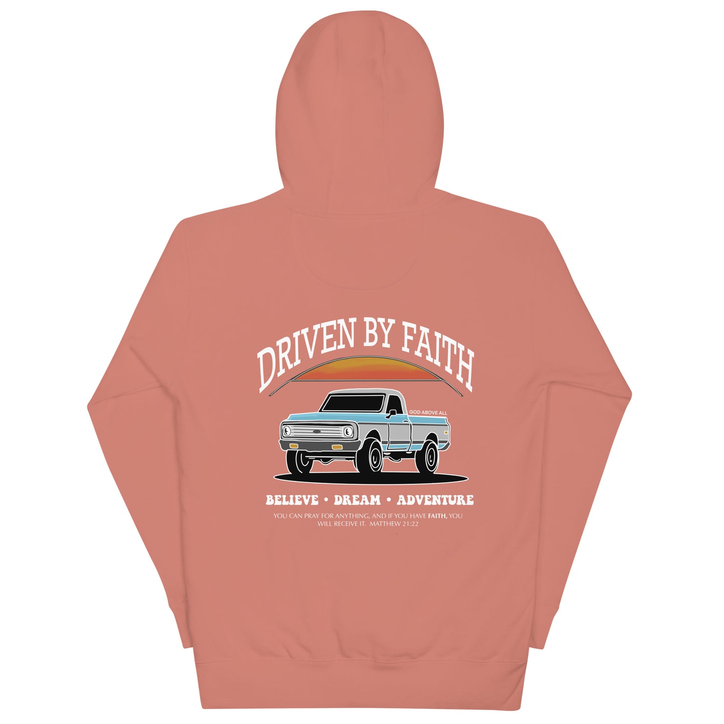 DRIVEN BY FAITH PREMIUM HOODIE