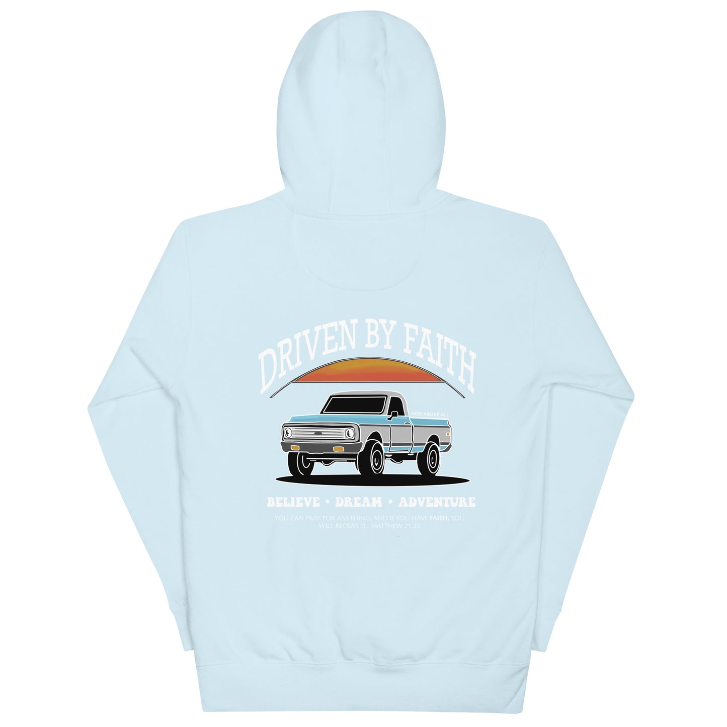 DRIVEN BY FAITH PREMIUM HOODIE