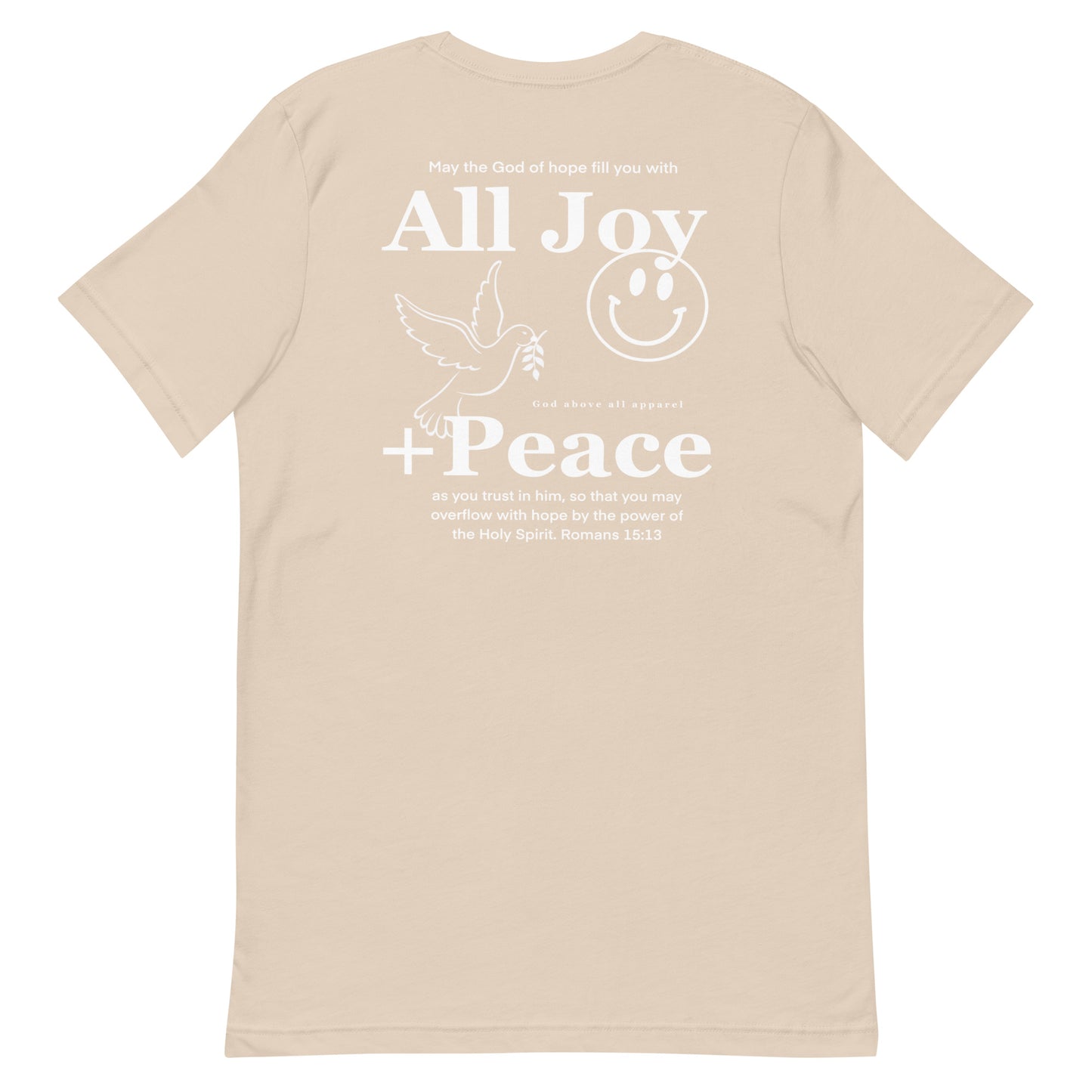 ALL JOY + PEACE LIGHTWEIGHT TEE