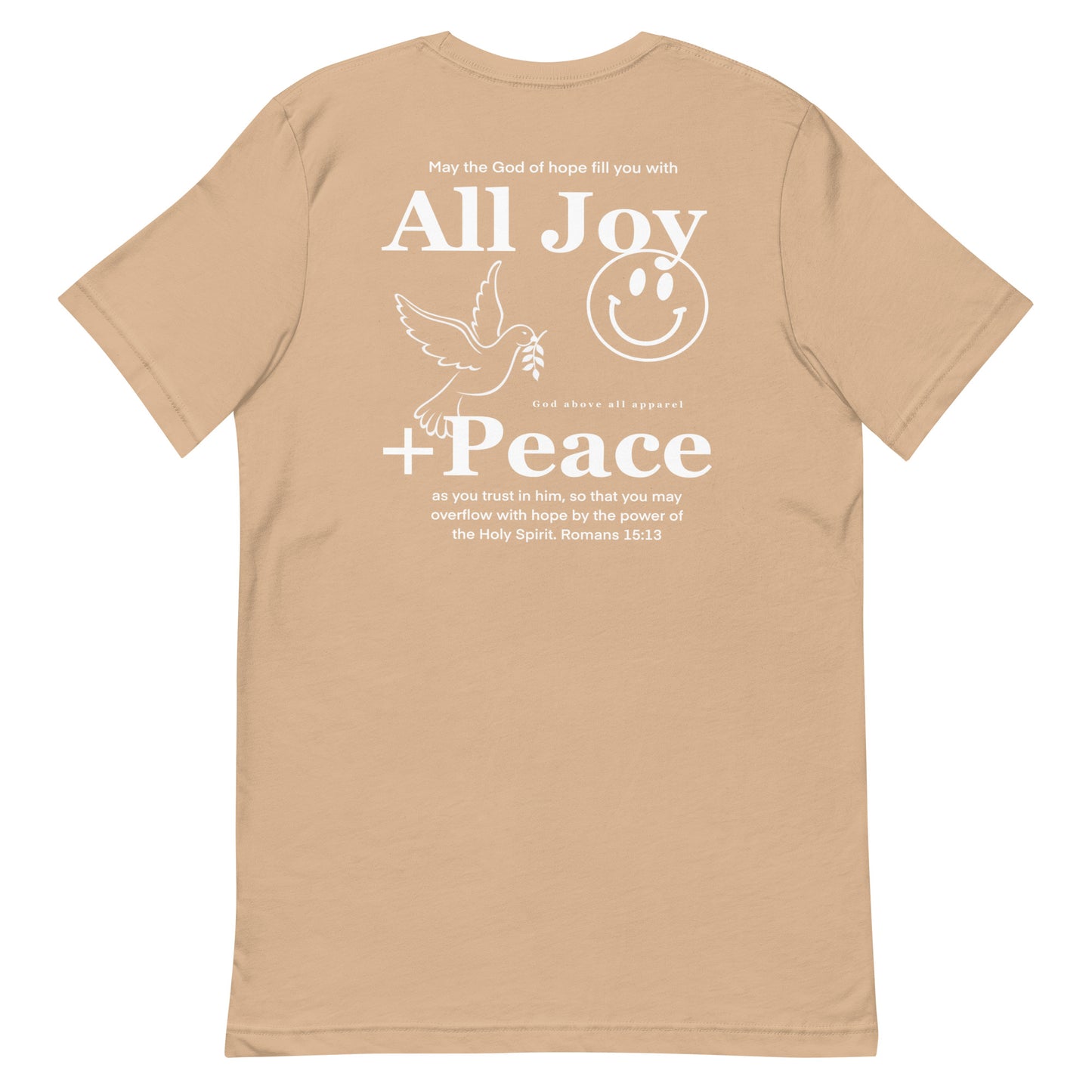 ALL JOY + PEACE LIGHTWEIGHT TEE